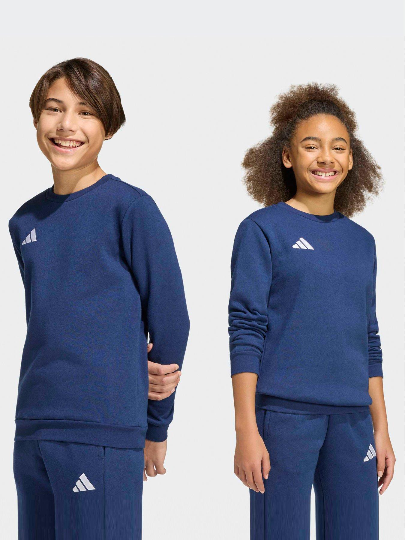 adidas: Junior Entrada 26 Sweatshirt - Navy