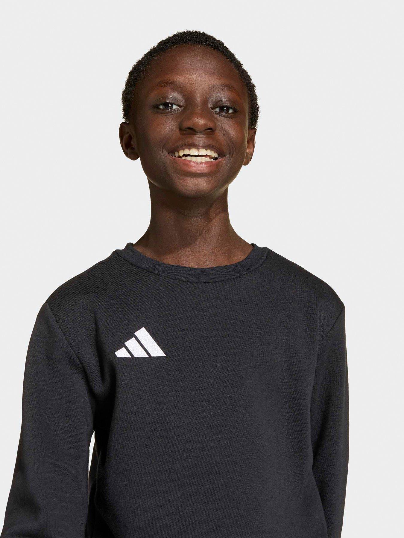 Image 5 of 6 of adidas Junior Football Entrada 26 Sweat Top - Black