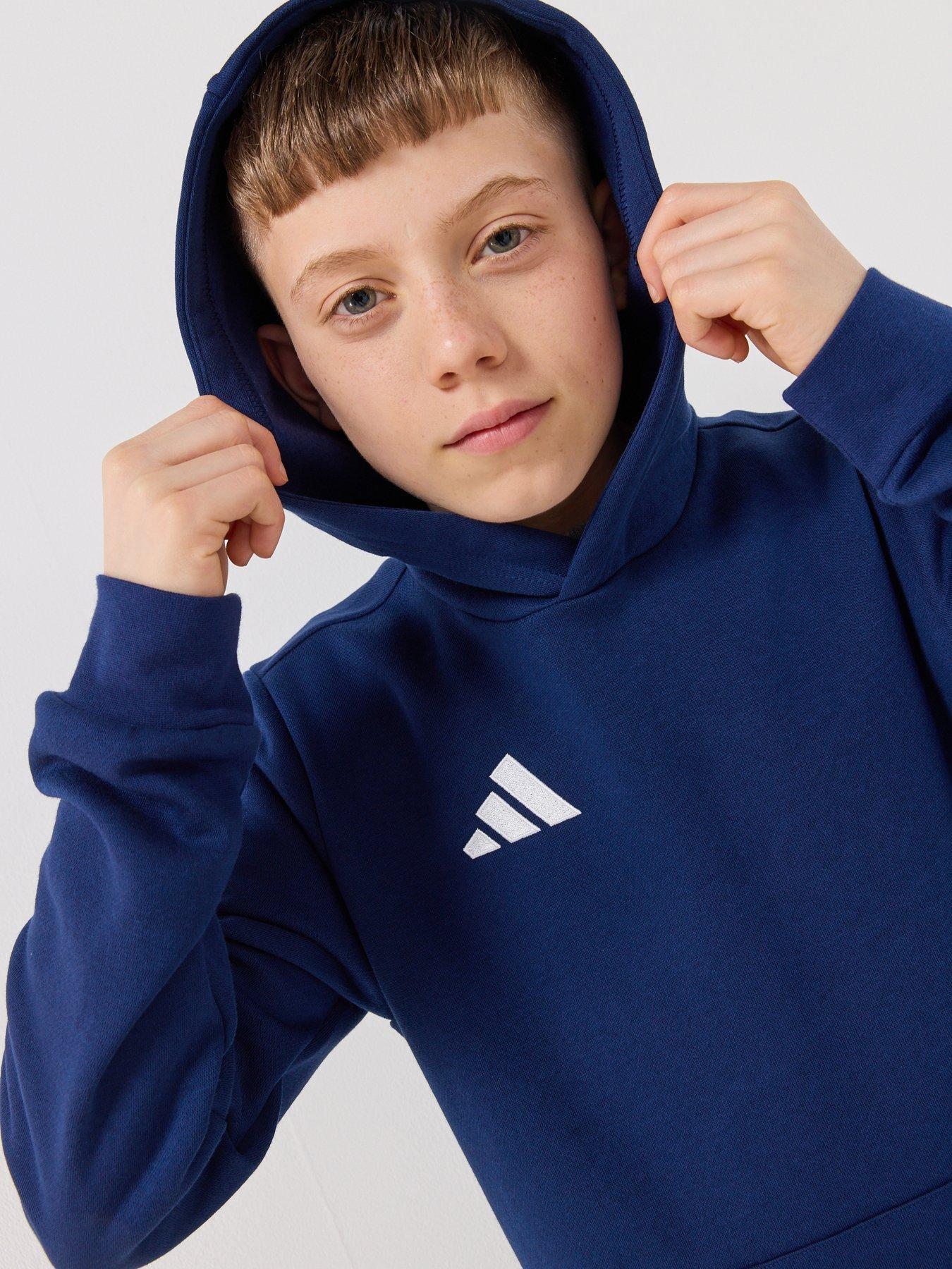 Image 5 of 7 of adidas Junior Entrada 26 Hoodie - Navy