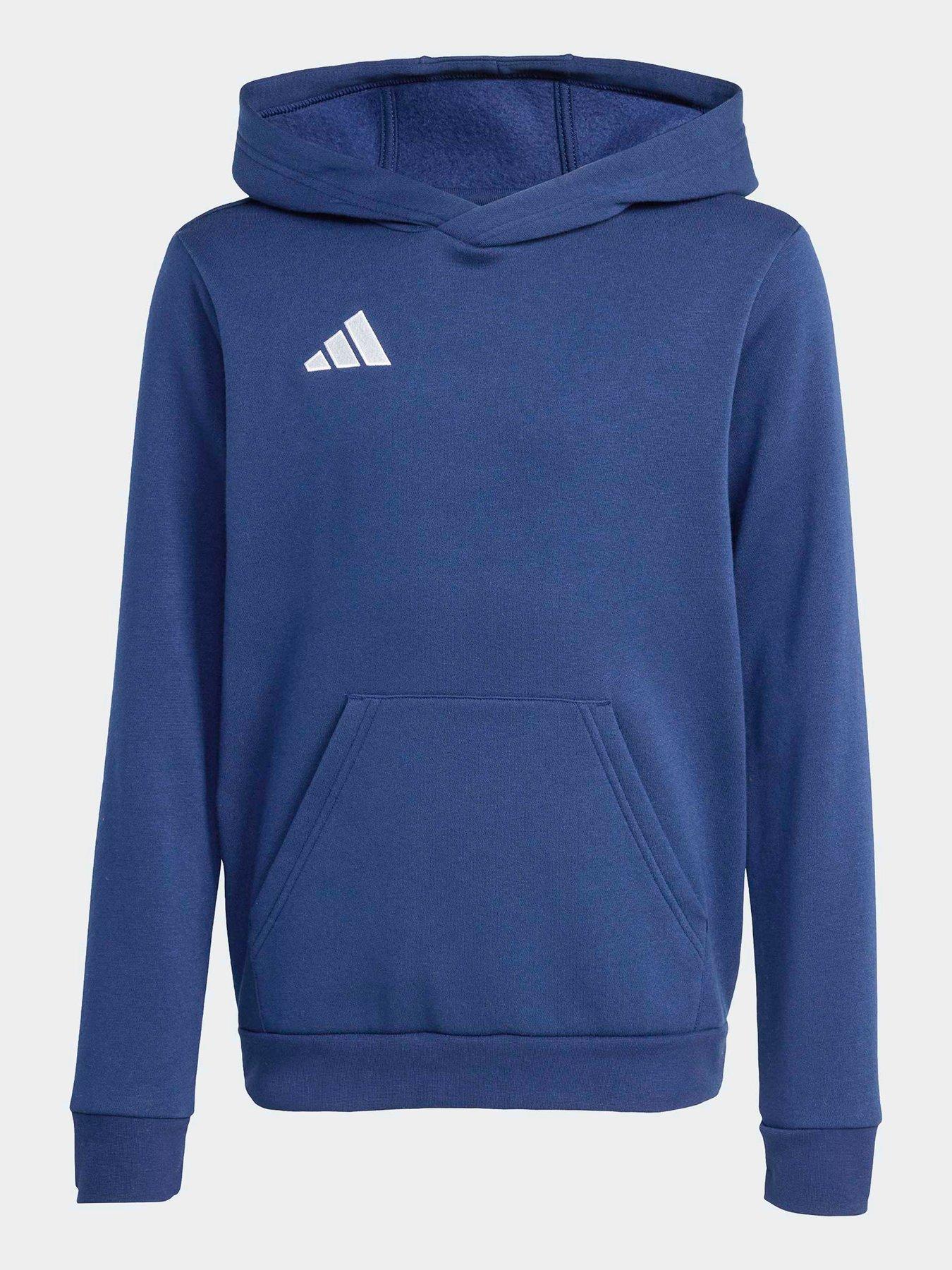Image 7 of 7 of adidas Junior Entrada 26 Hoodie - Navy