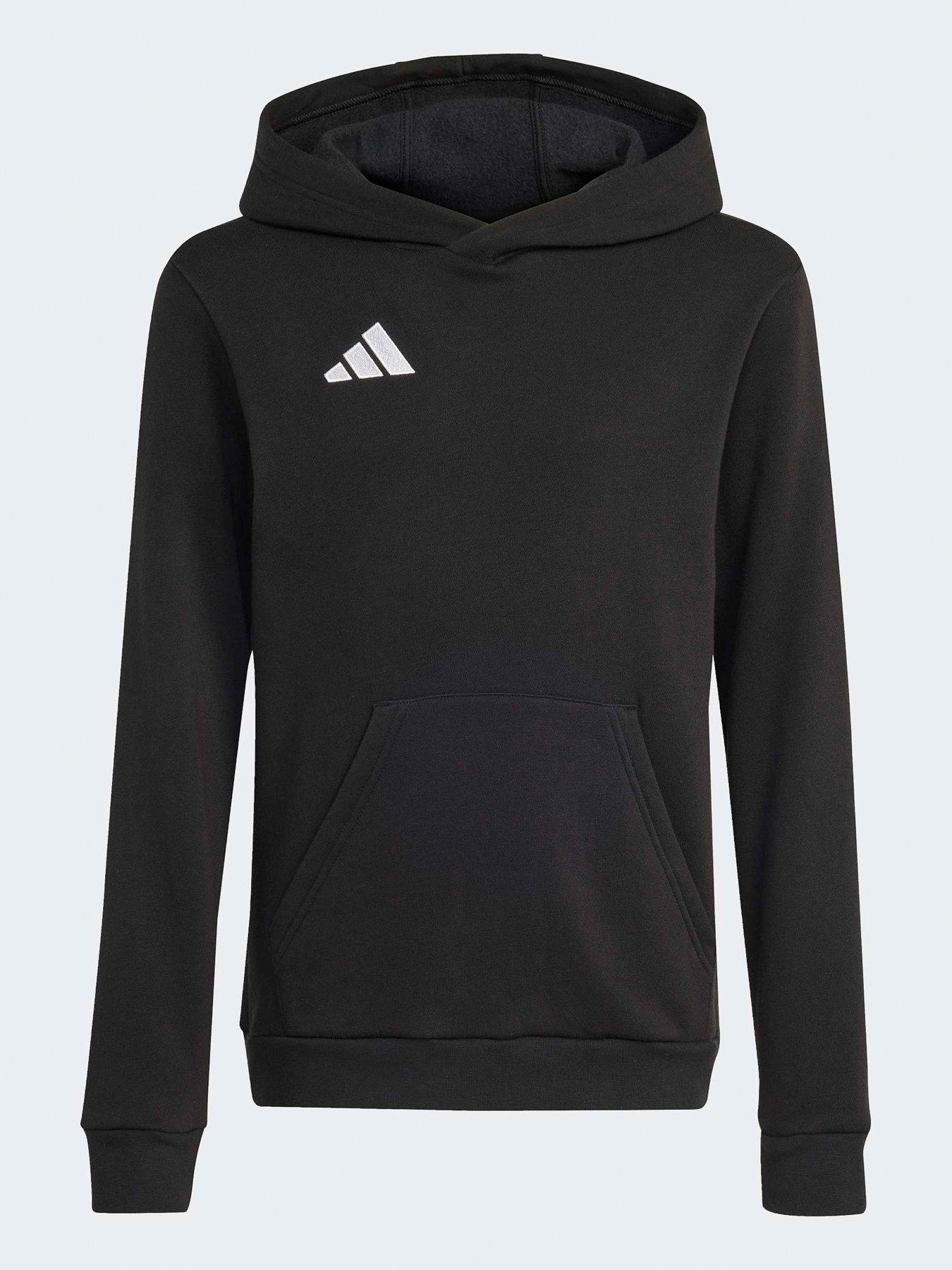 Image 6 of 6 of adidas Junior Entrada 26 Hoodie - Black