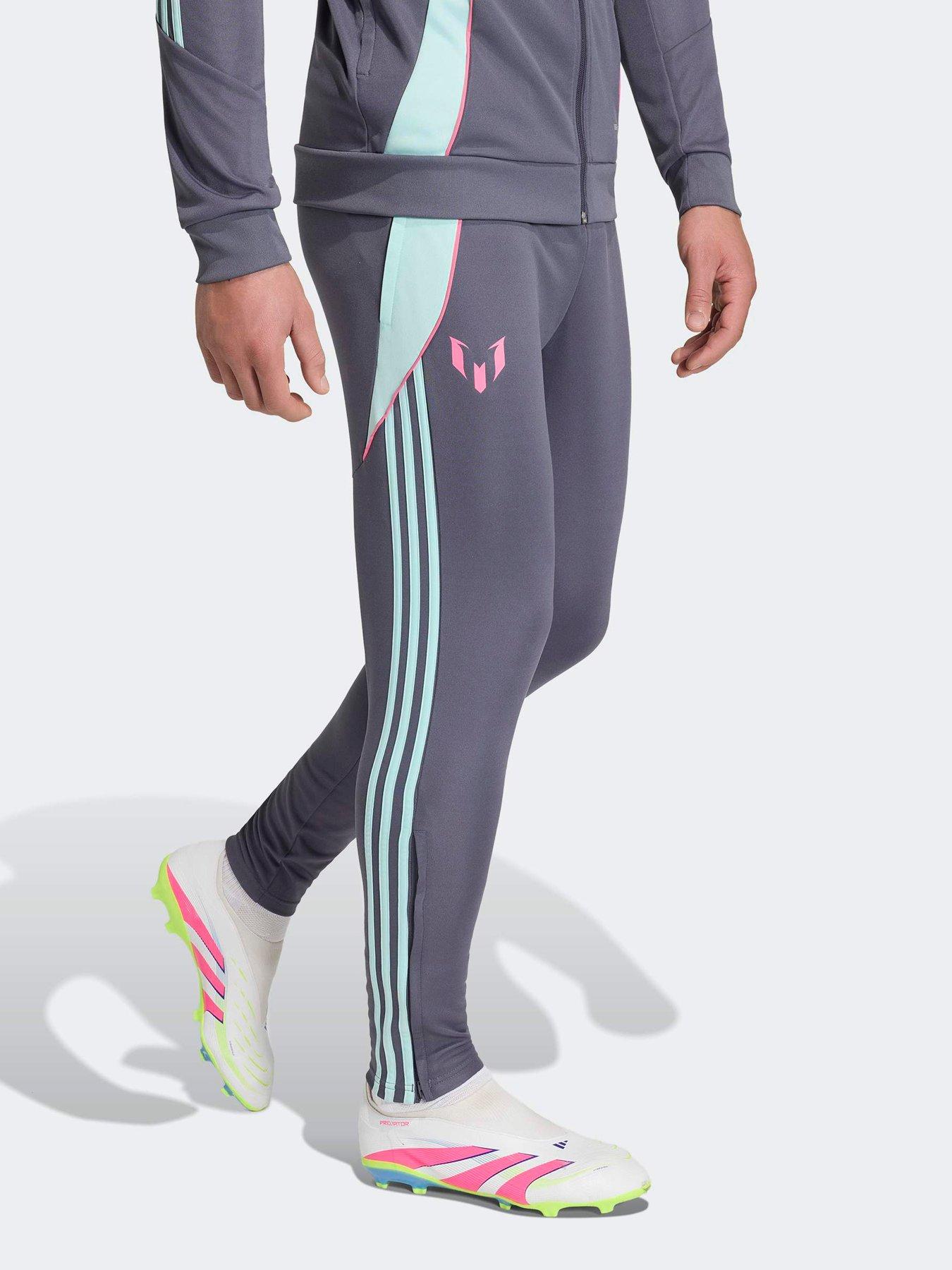 adidas Mens Messi Football Training Pants - Blue