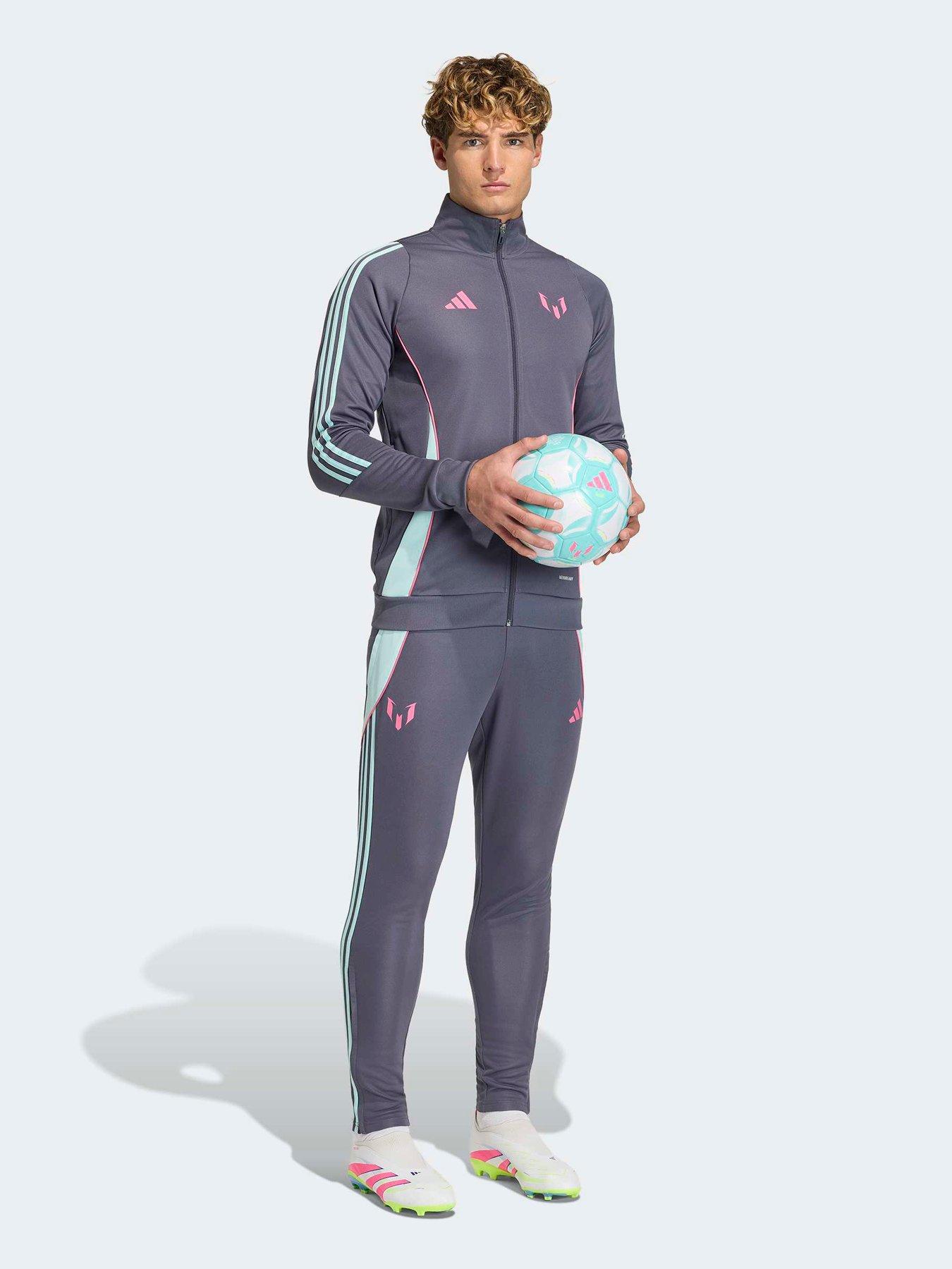 Image 3 of 5 of adidas Mens Messi Football Training Pants - Blue