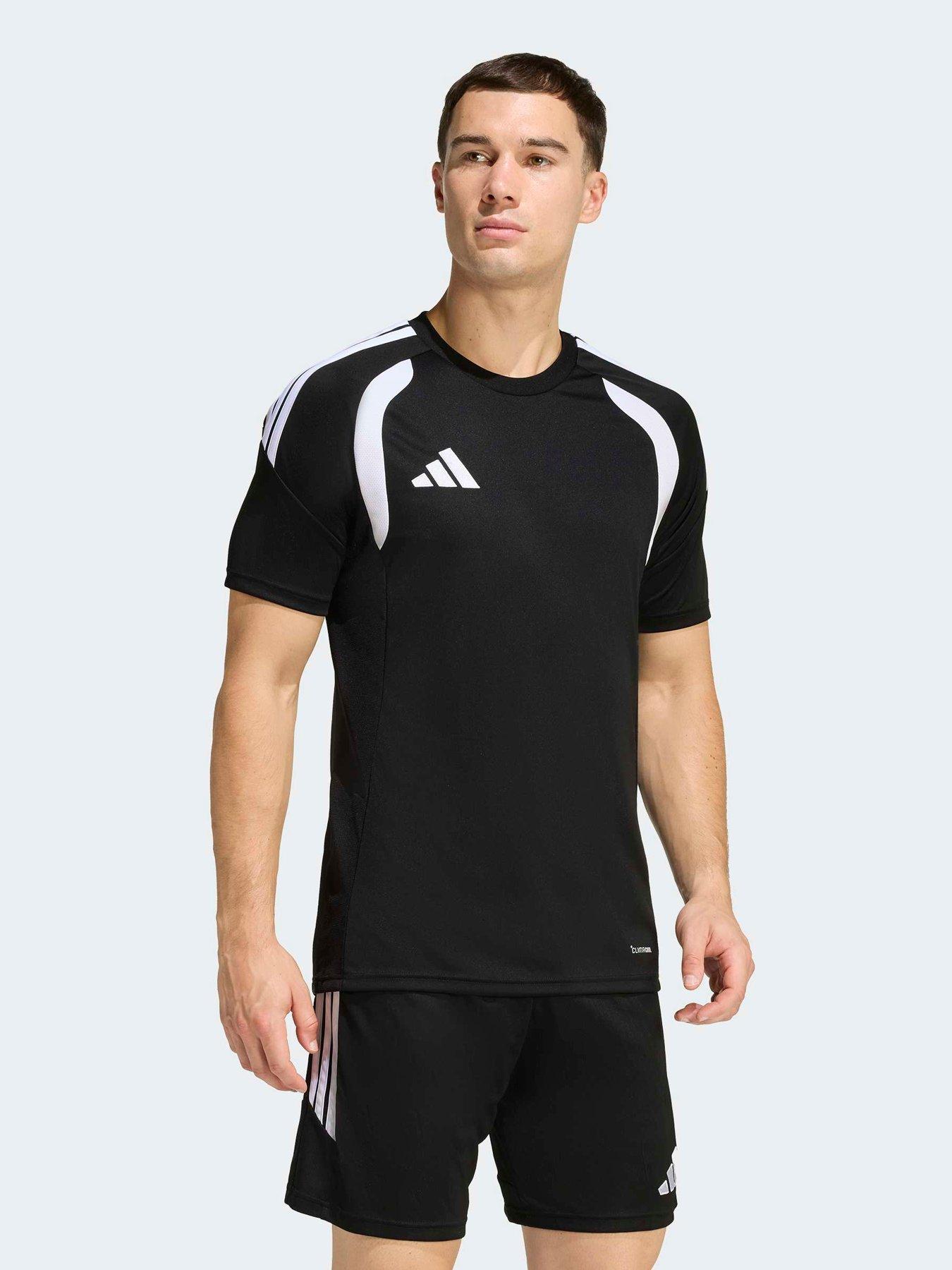 Adidas Mens Tiro 26 Football Training Jersey - Black
