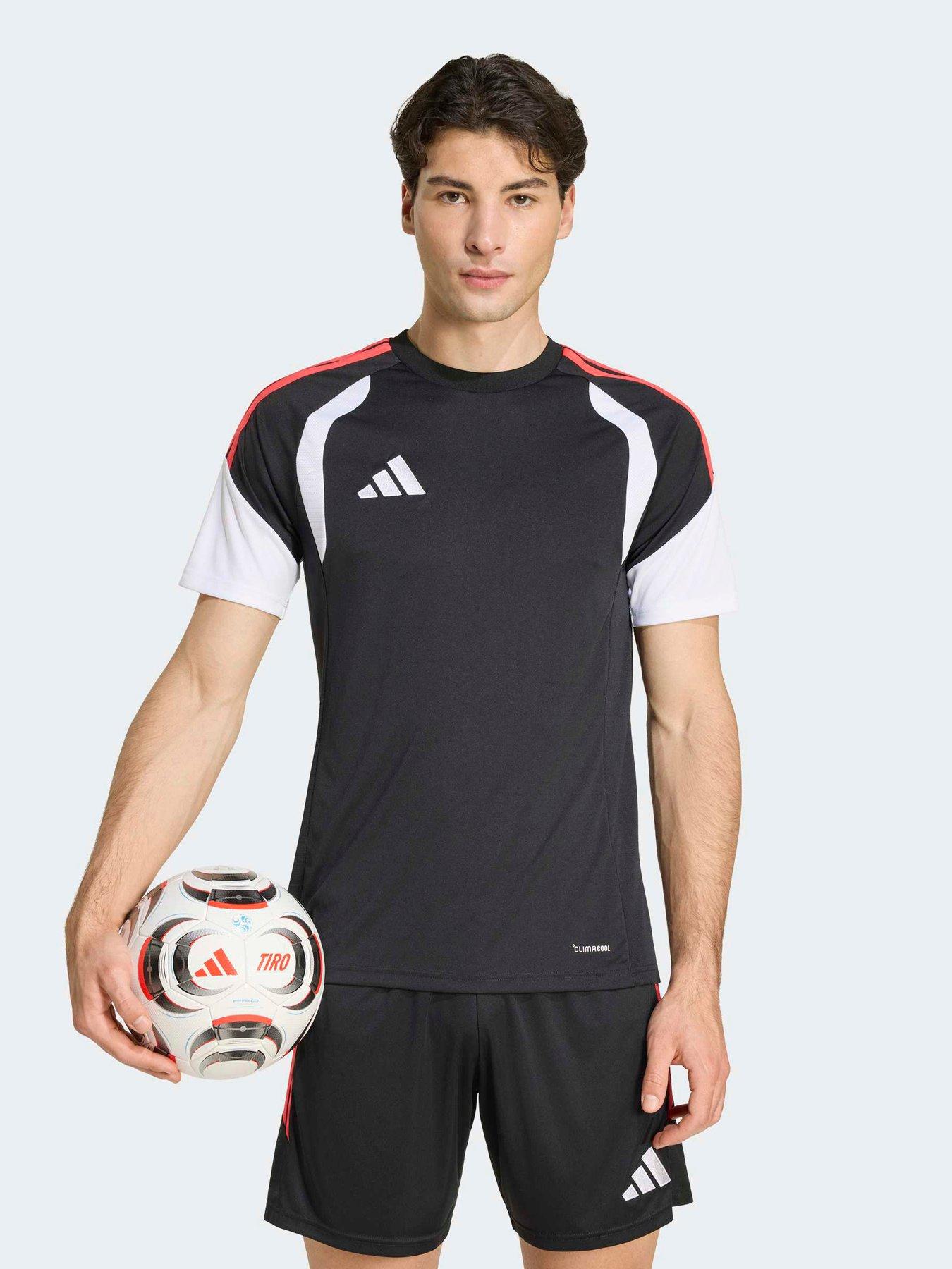 Adidas Mens Tiro 26 Football Training Jersey - Black