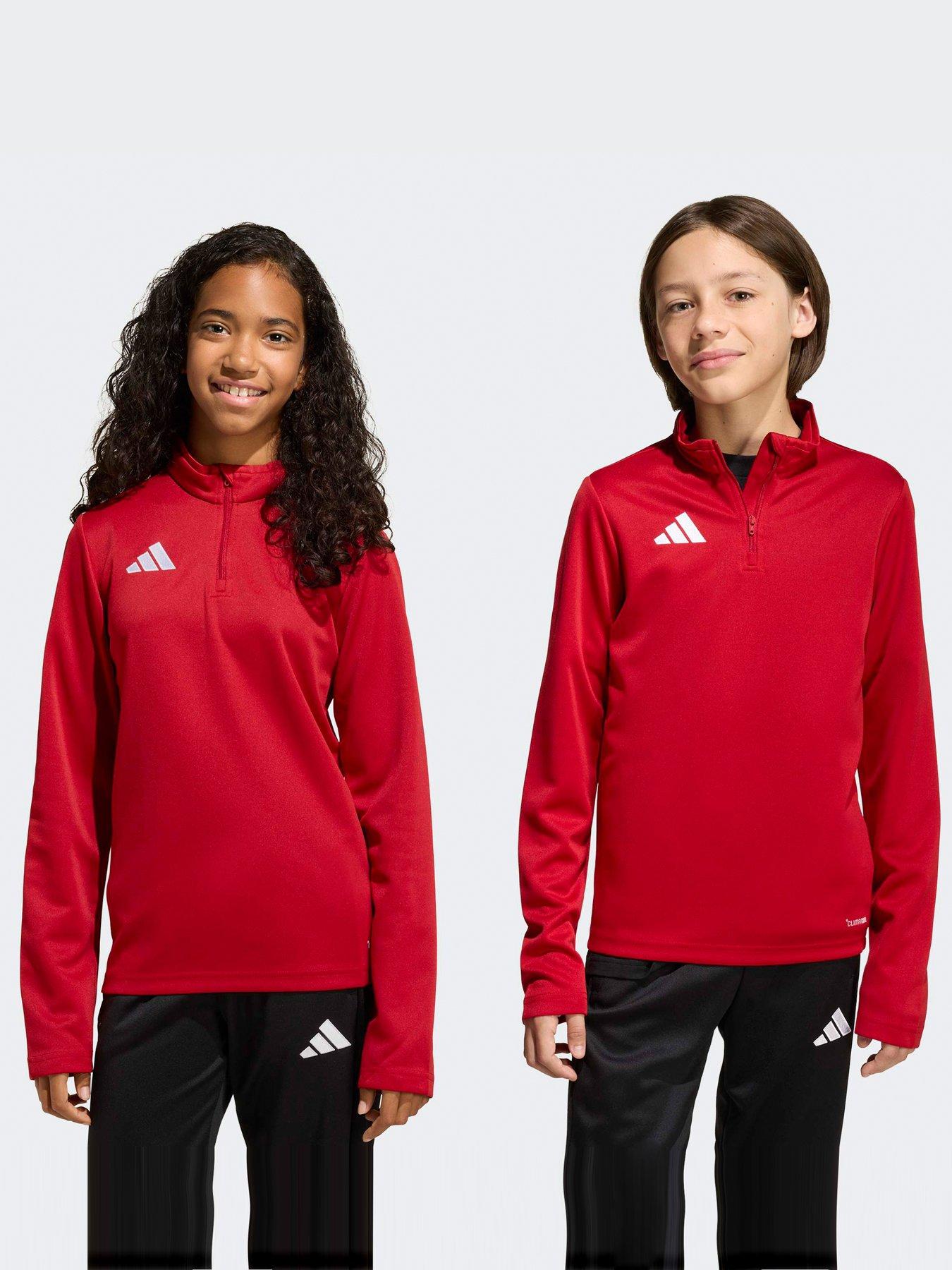 adidas Junior Entrada 26 Football Sweatshirt - Red