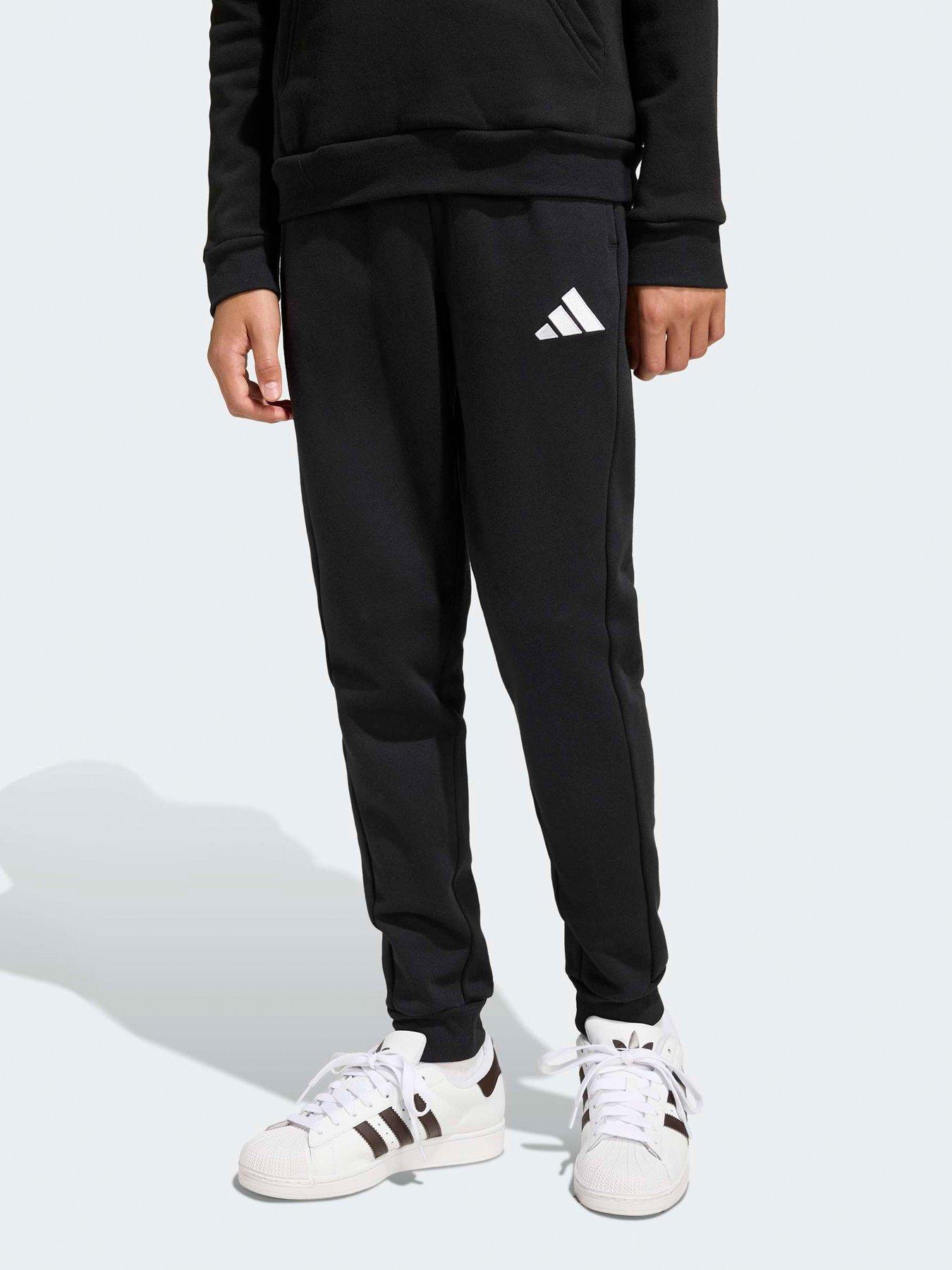 adidas: Junior Entrada 26 Football Tracksuit Bottom - Black
