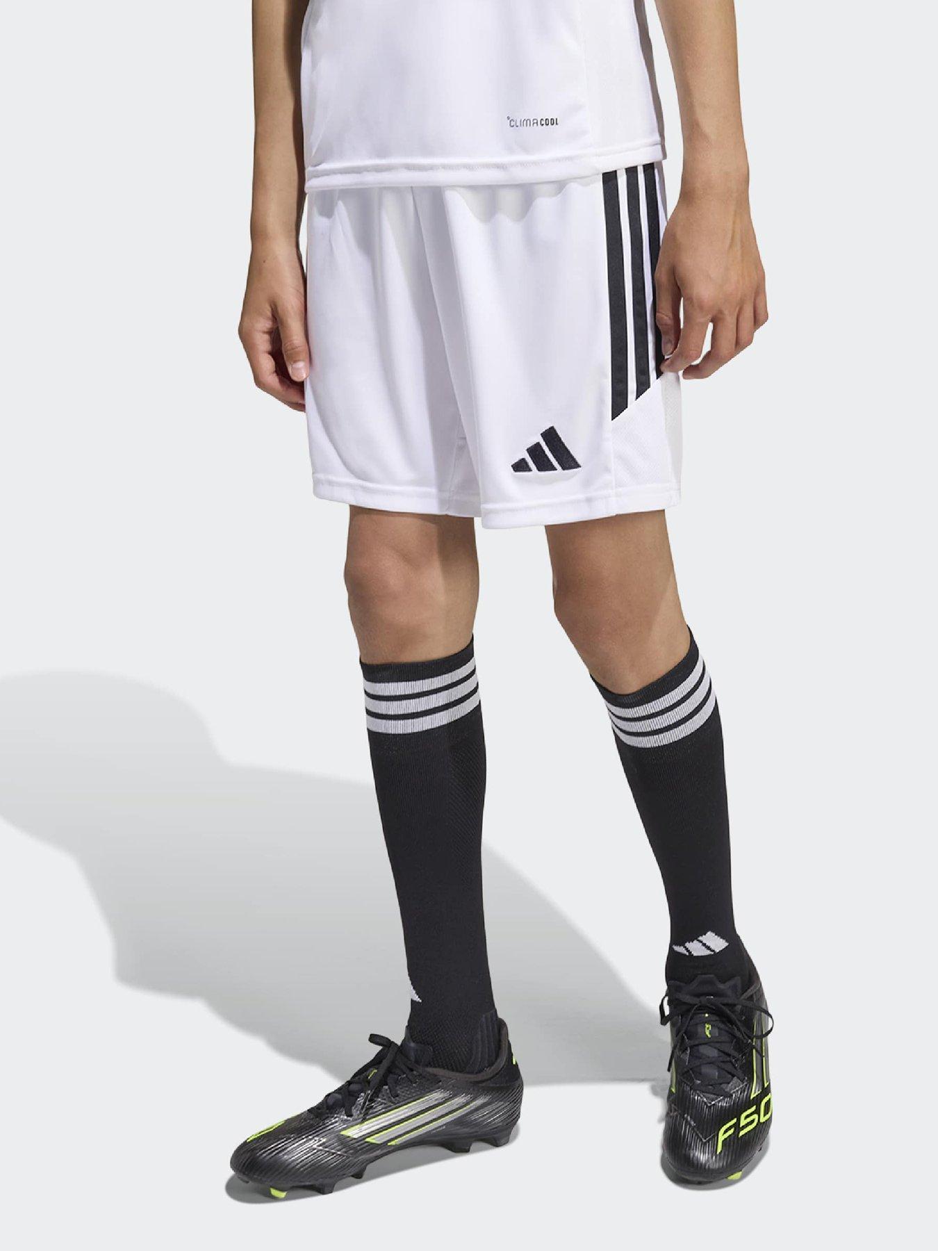 adidas Junior Tiro 26 Football Training Shorts - White