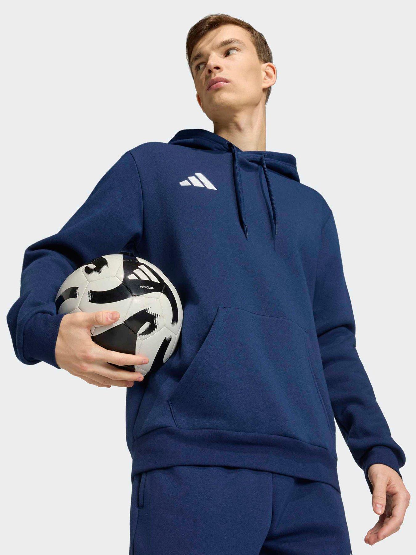Image 4 of 6 of adidas Mens Entrada 26 Hoodie - Navy