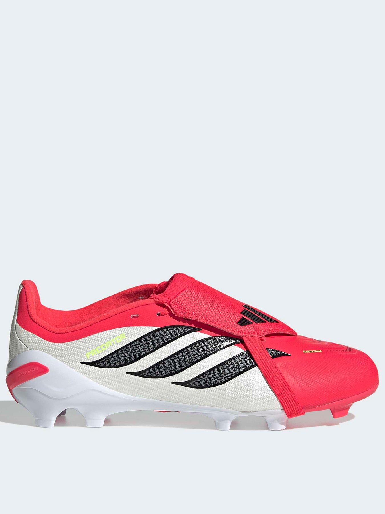 adidas Junior Predator League Ft Firm Ground Football Boot - Lucid Red