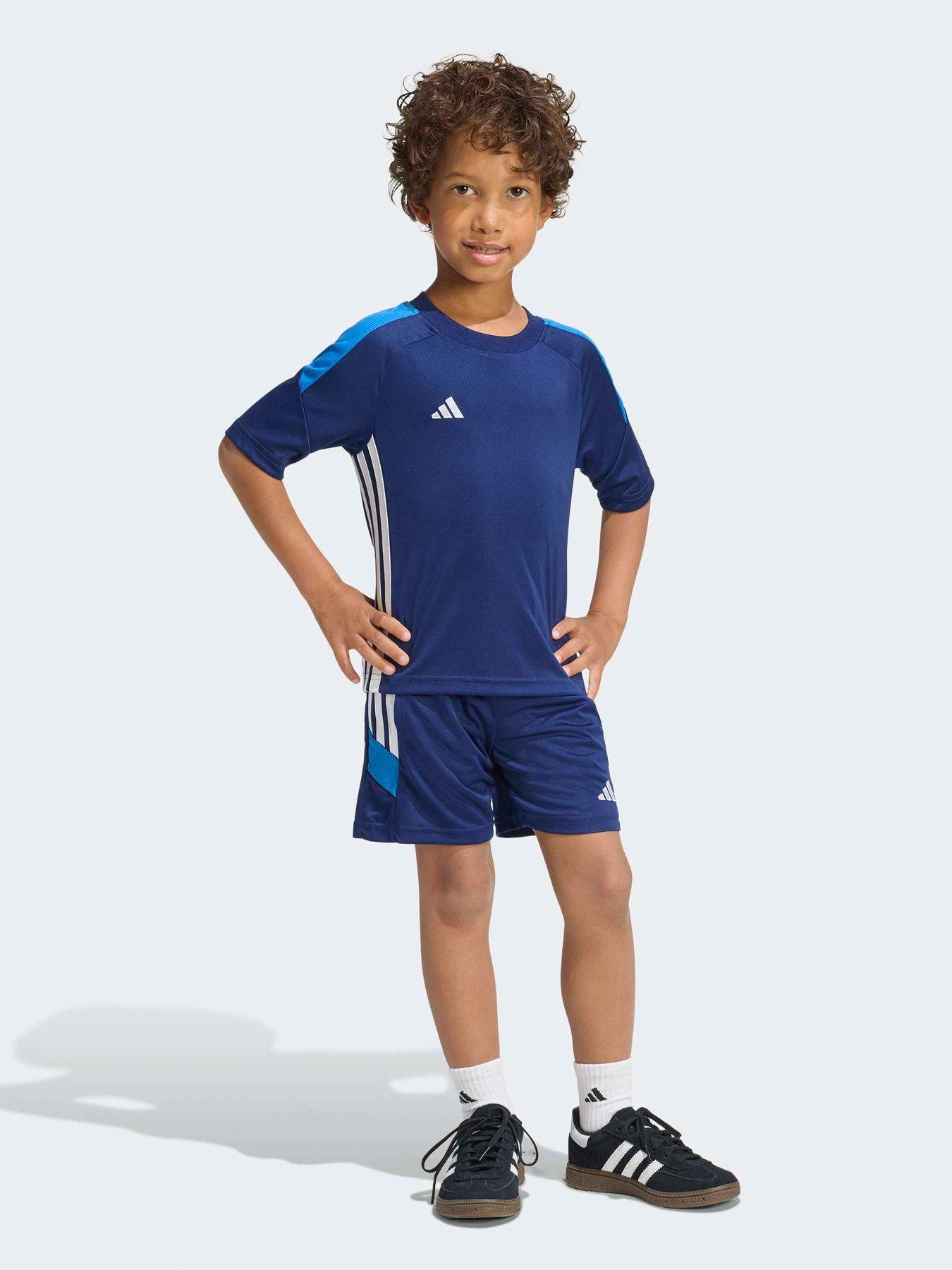 adidas Junior Tiro Football Training Mini Kit - Dark Blue