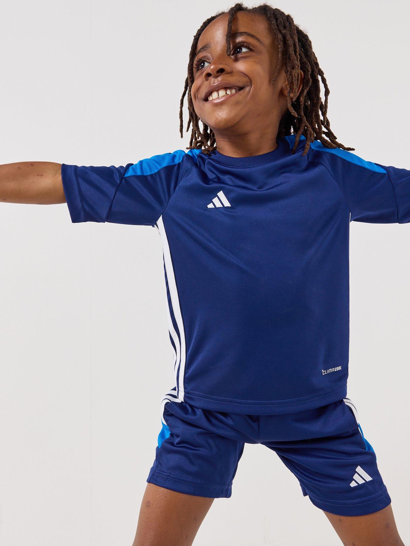 adidas Junior Tiro Football Training Mini Kit - Dark Blue