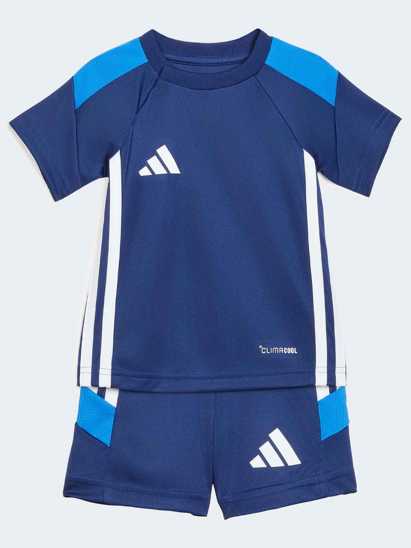 adidas Infant Tiro Football Training Mini Kit - Dark Blue
