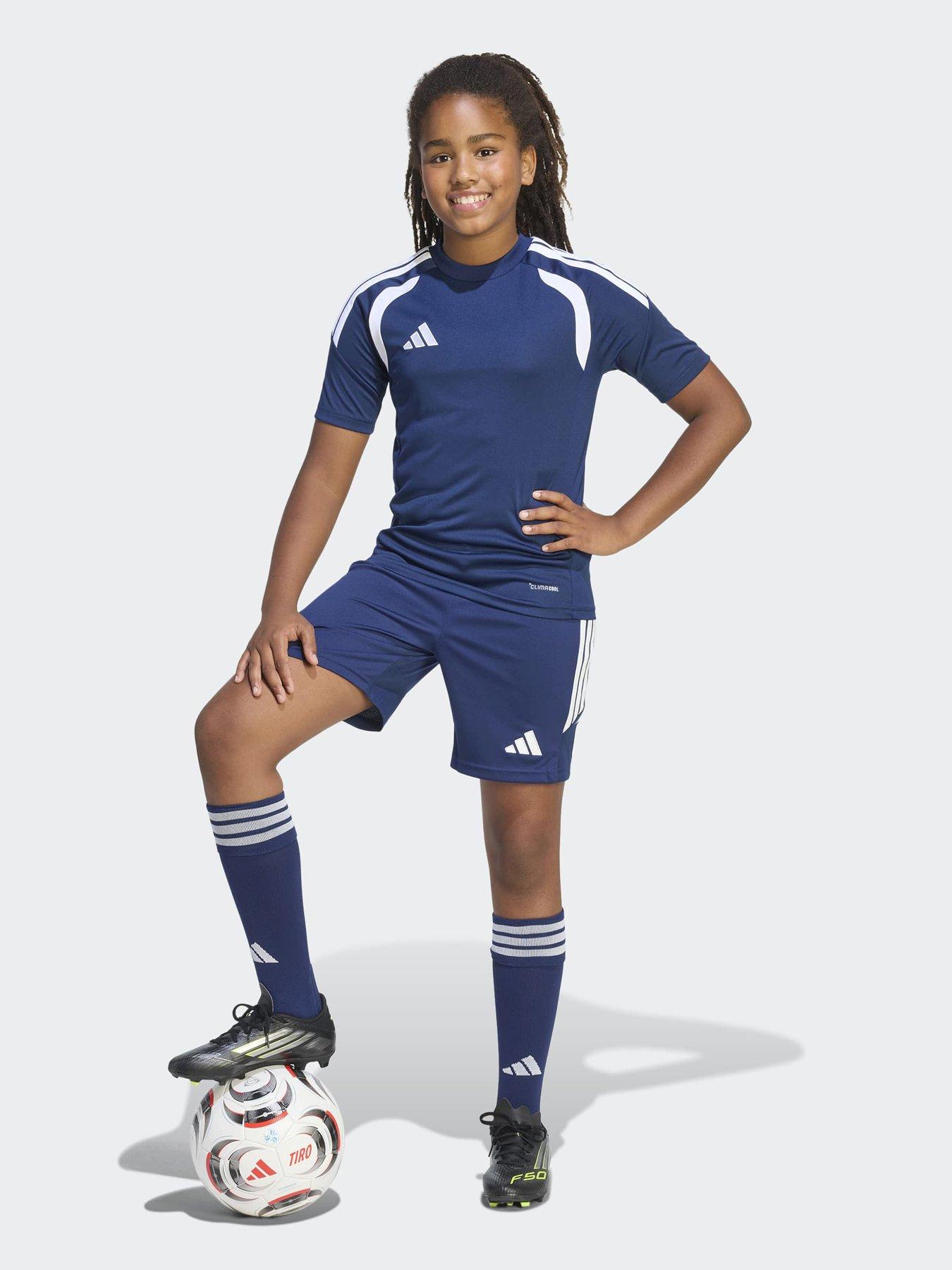 Image 4 of 6 of adidas Junior Tiro 26 Football Training Shorts - Navy