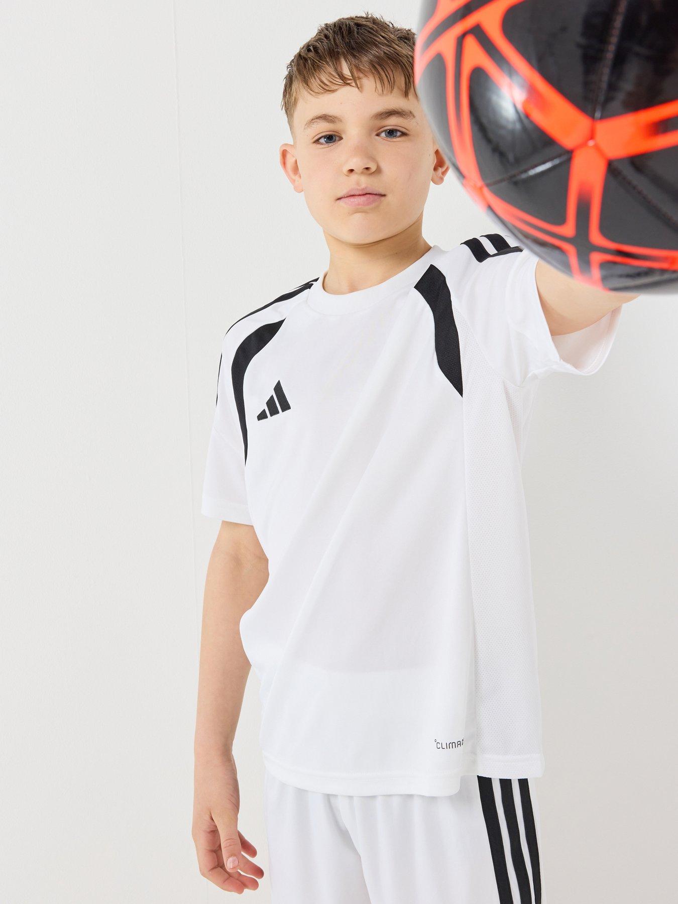 adidas Junior Tiro 26 Football Training Jersey - White