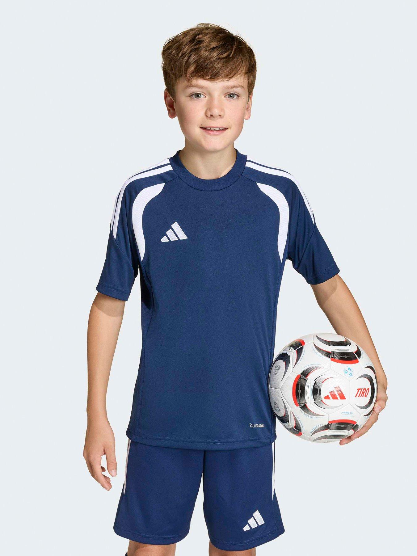 adidas Junior Tiro 26 Football Training Jersey - Navy