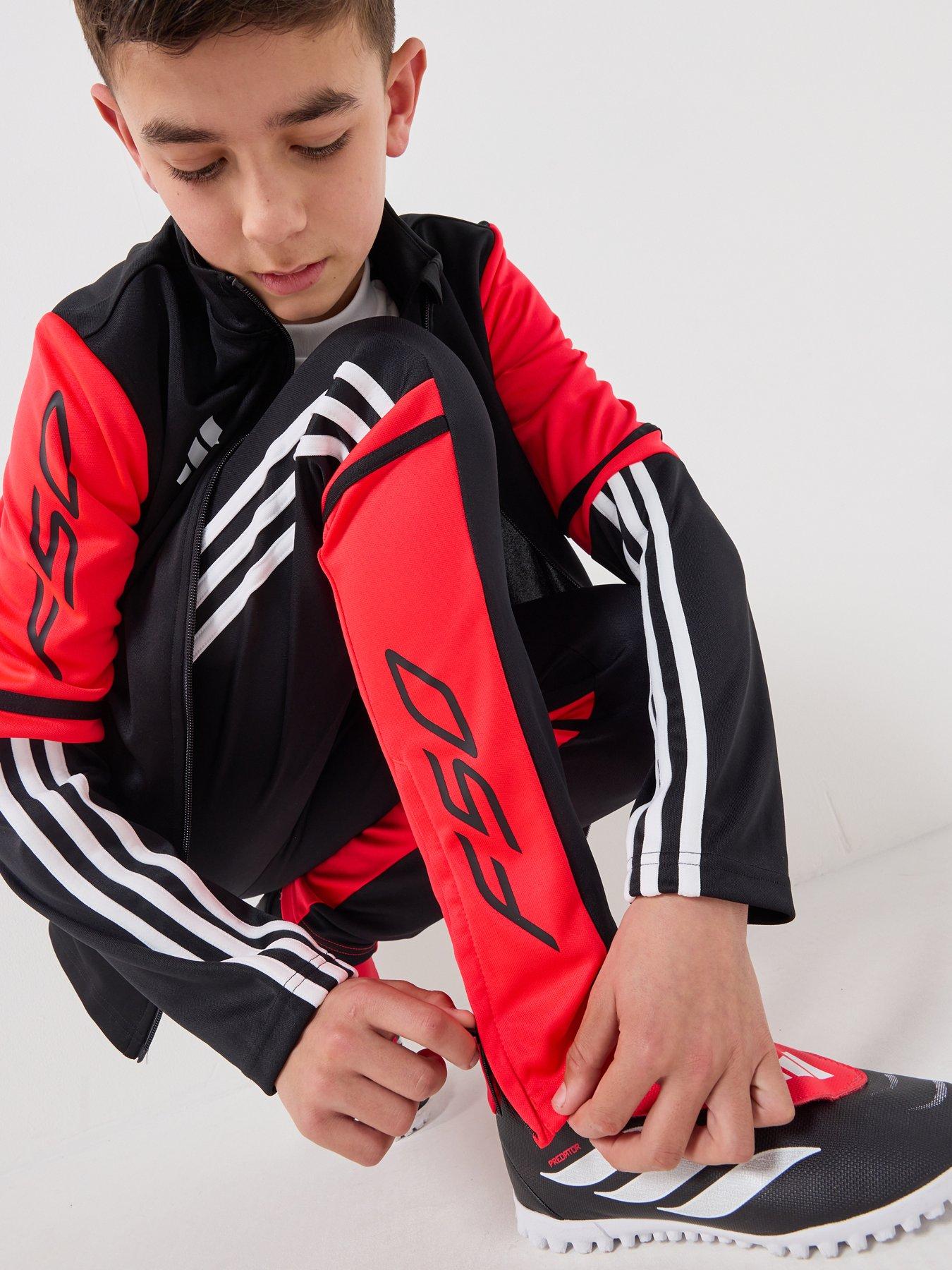 Image 4 of 7 of adidas Junior F50 Football Tracksuit Bottom - Black