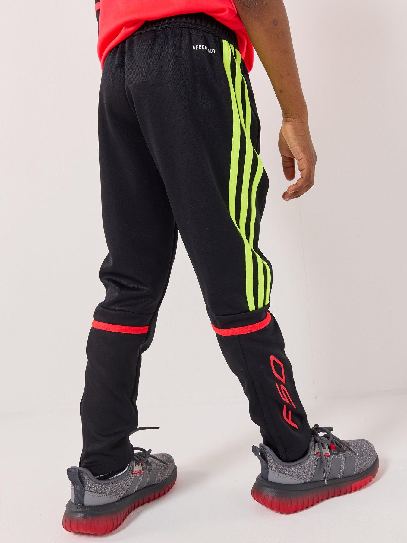 Image 2 of 7 of adidas Junior F50 Squadra Football Tracksuit Bottoms - Black