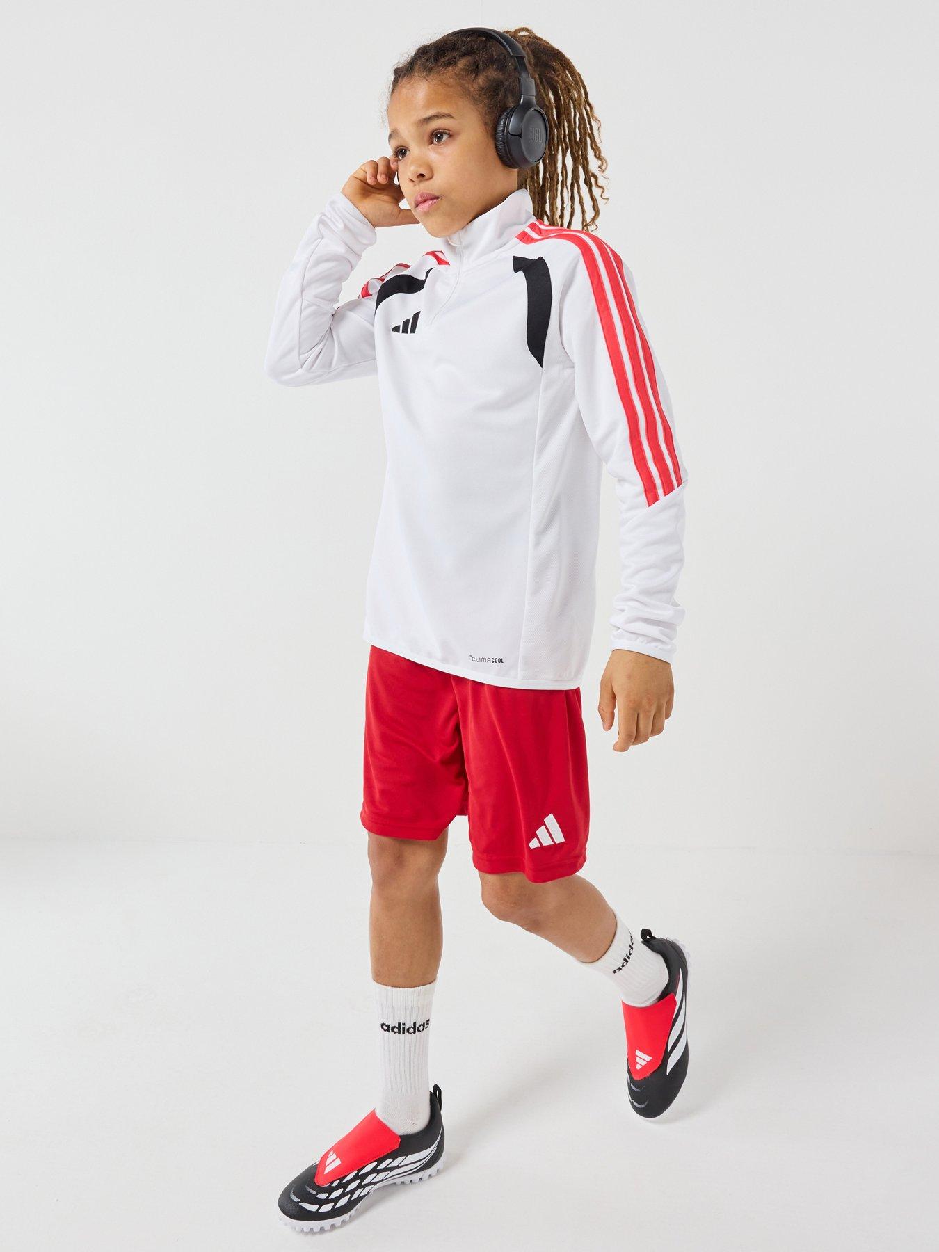 Adidas Junior Tiro 26 Football Track Top - White