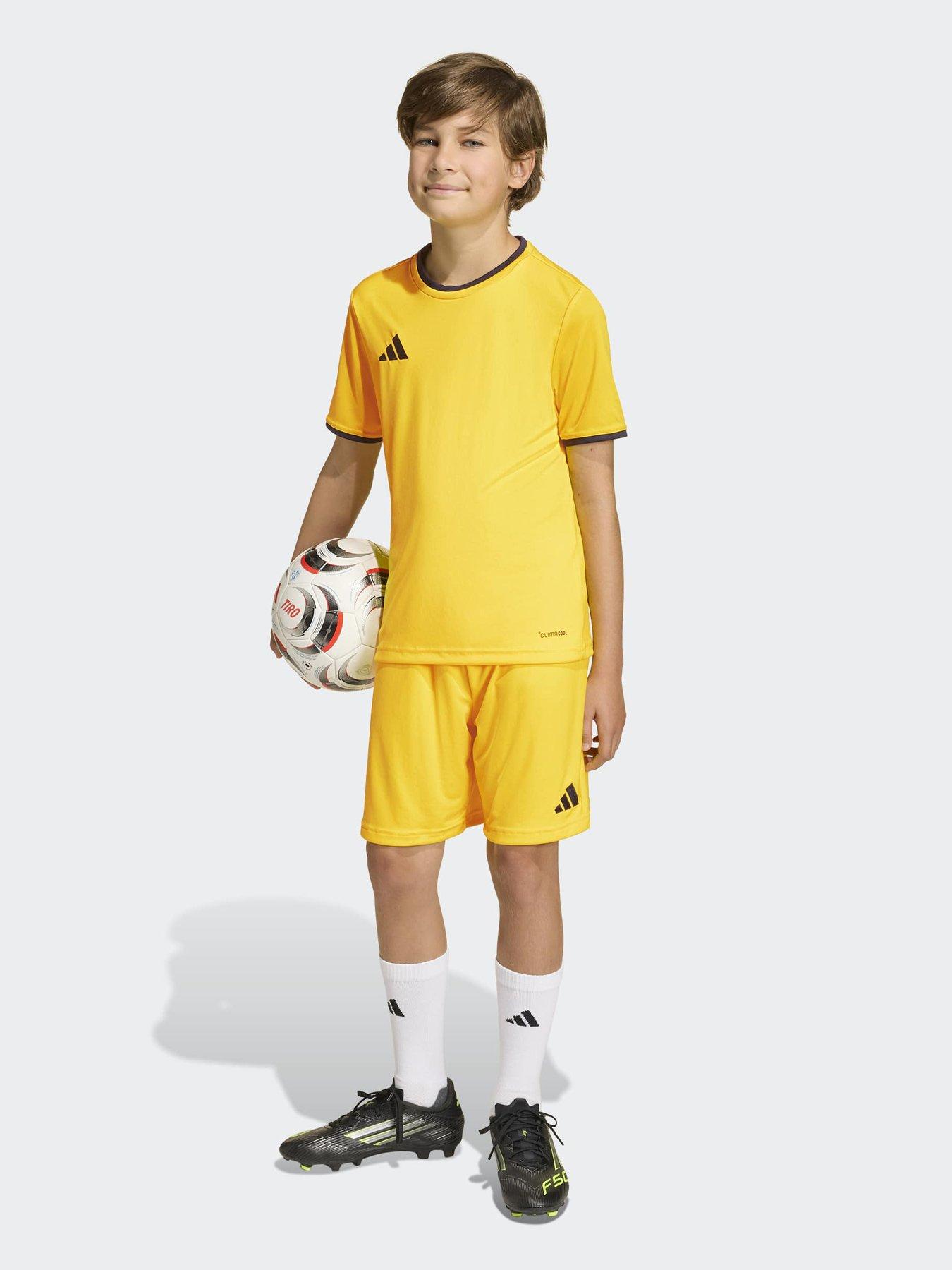 Image 3 of 6 of adidas Junior Entrada 26 T-Shirt - Yellow
