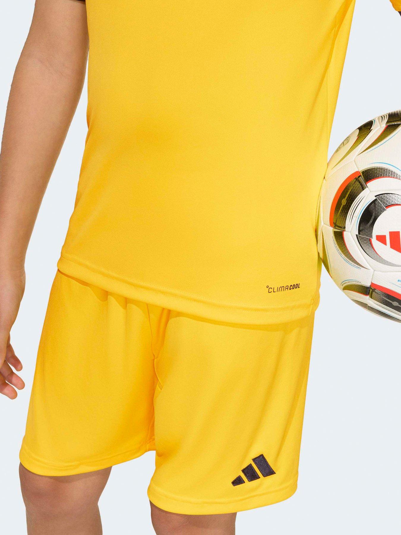 Image 5 of 6 of adidas Junior Entrada 26 T-Shirt - Yellow