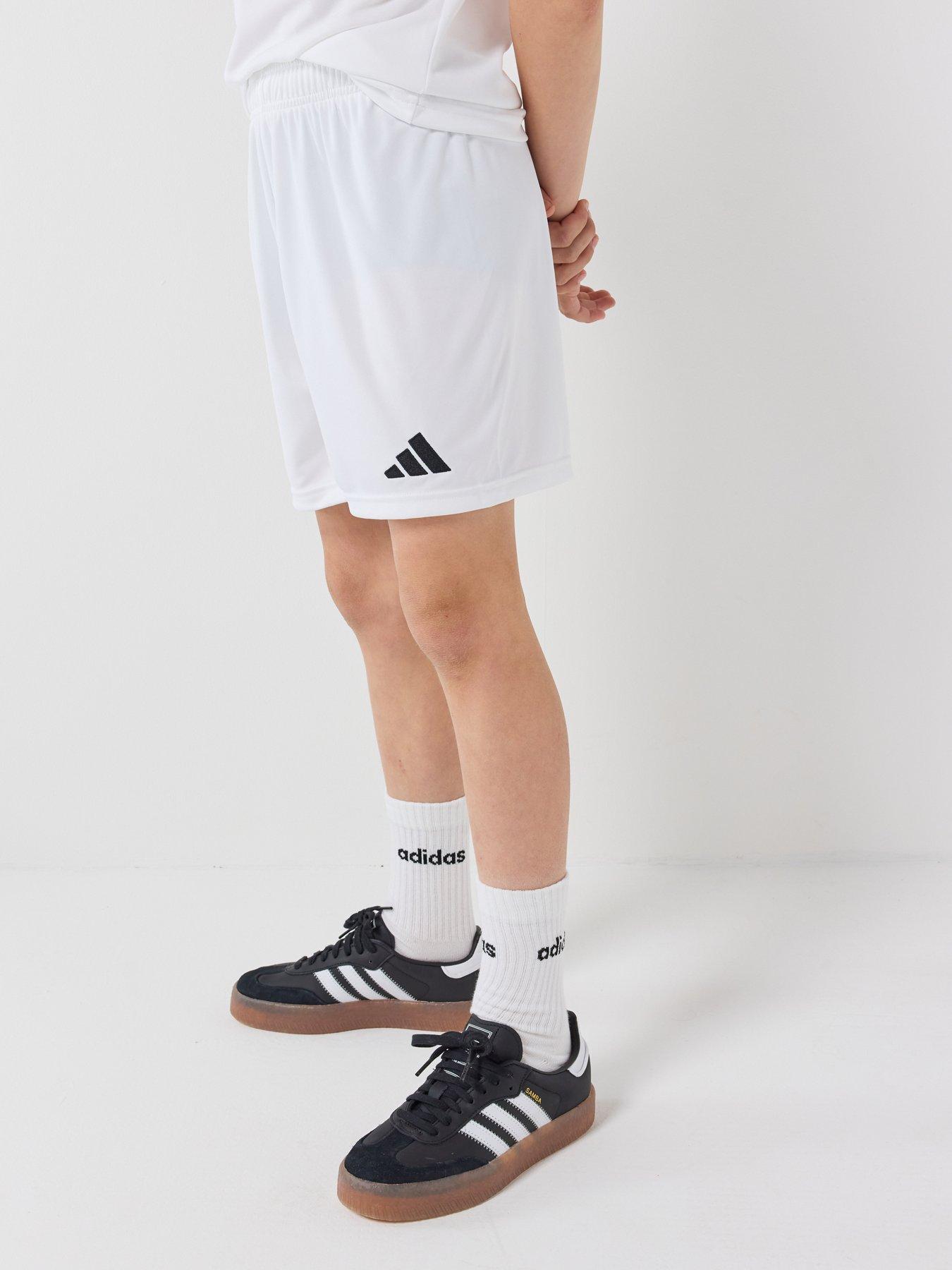 adidas Junior Entrada 26 Training Shorts - White