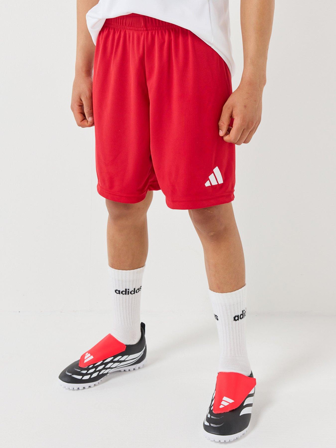 adidas Junior Entrada 26 Training Shorts - Red