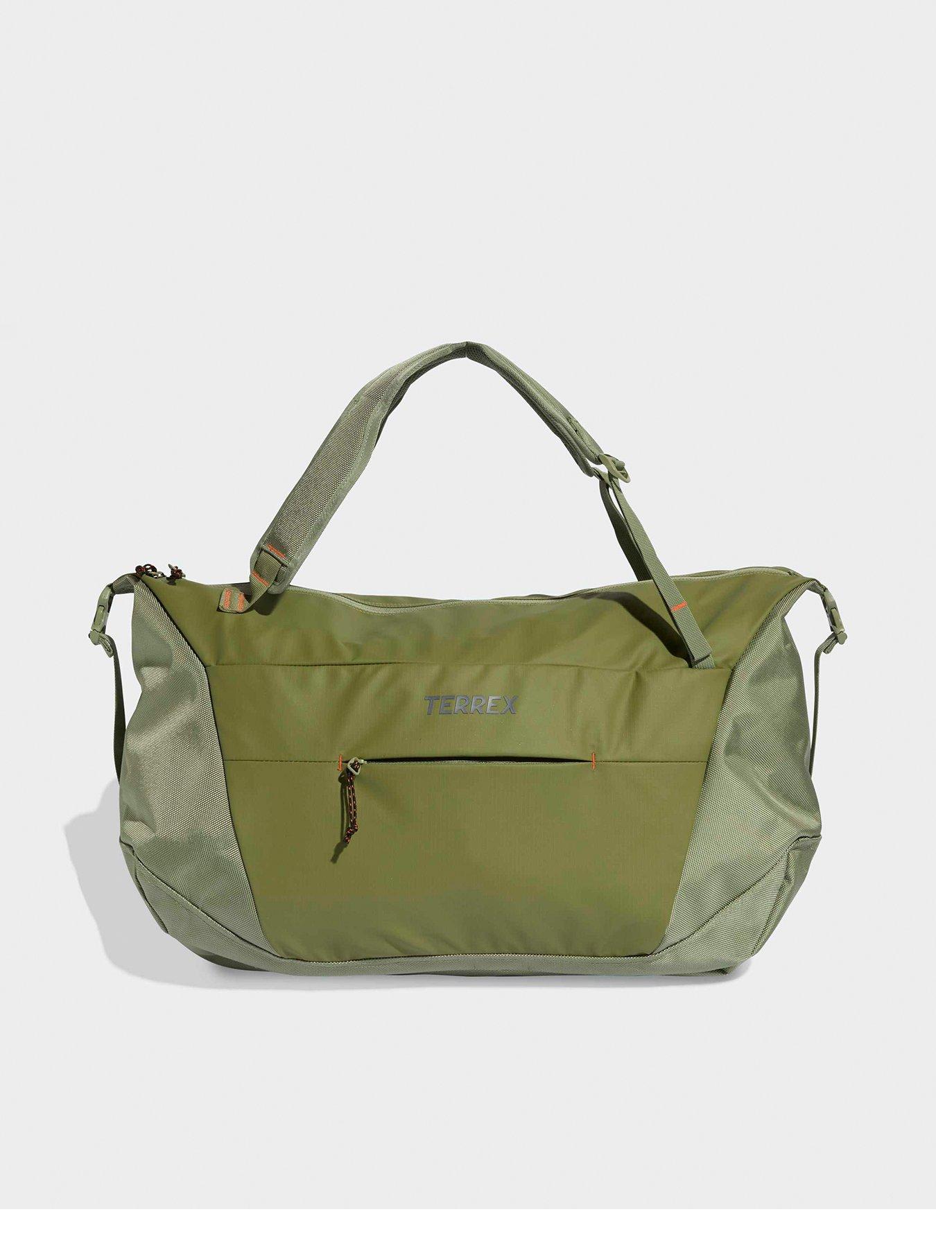 Image 1 of 6 of adidas Terrex Unisex Mountain 50L Hiking Dufflebag - Green