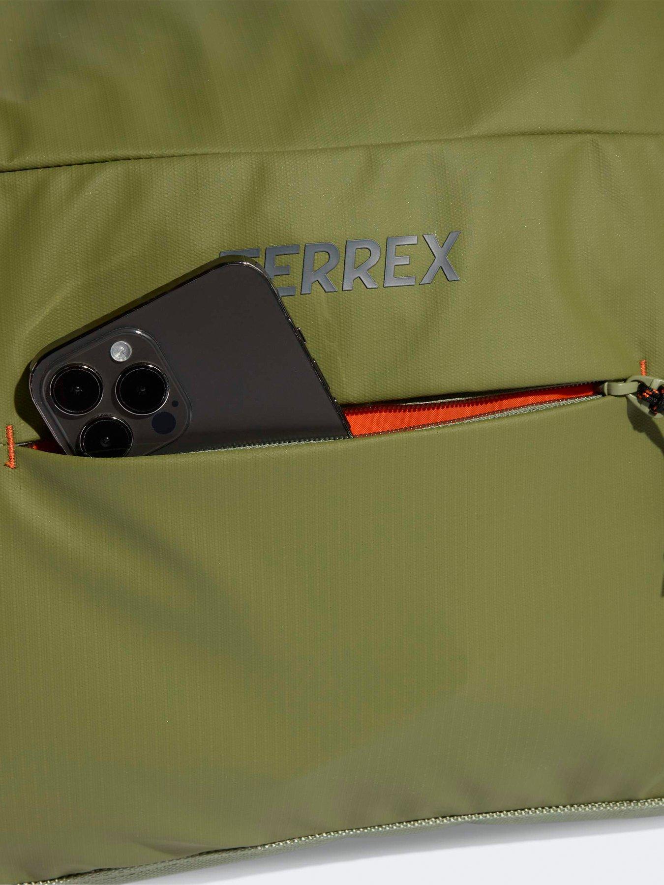 Image 5 of 6 of adidas Terrex Unisex Mountain 50L Hiking Dufflebag - Green