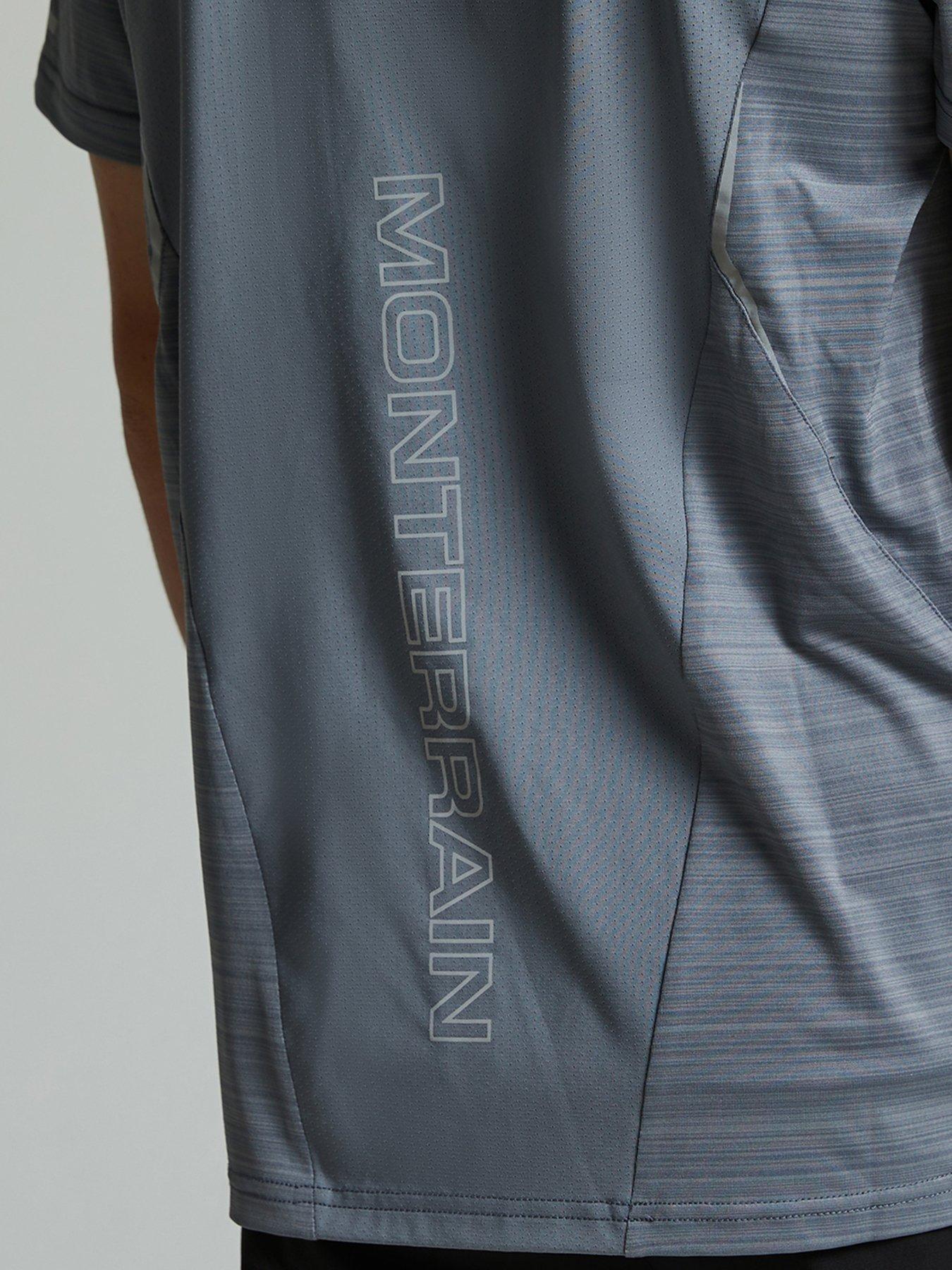 Image 5 of 5 of Monterrain Boys Bolt 2.0 Space Dye T-Shirt - Night Owl Grey