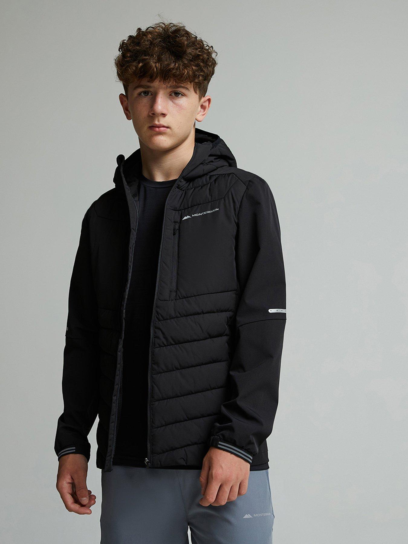 Image 1 of 5 of Monterrain Boys Realm Hybrid Jacket - Jet Black