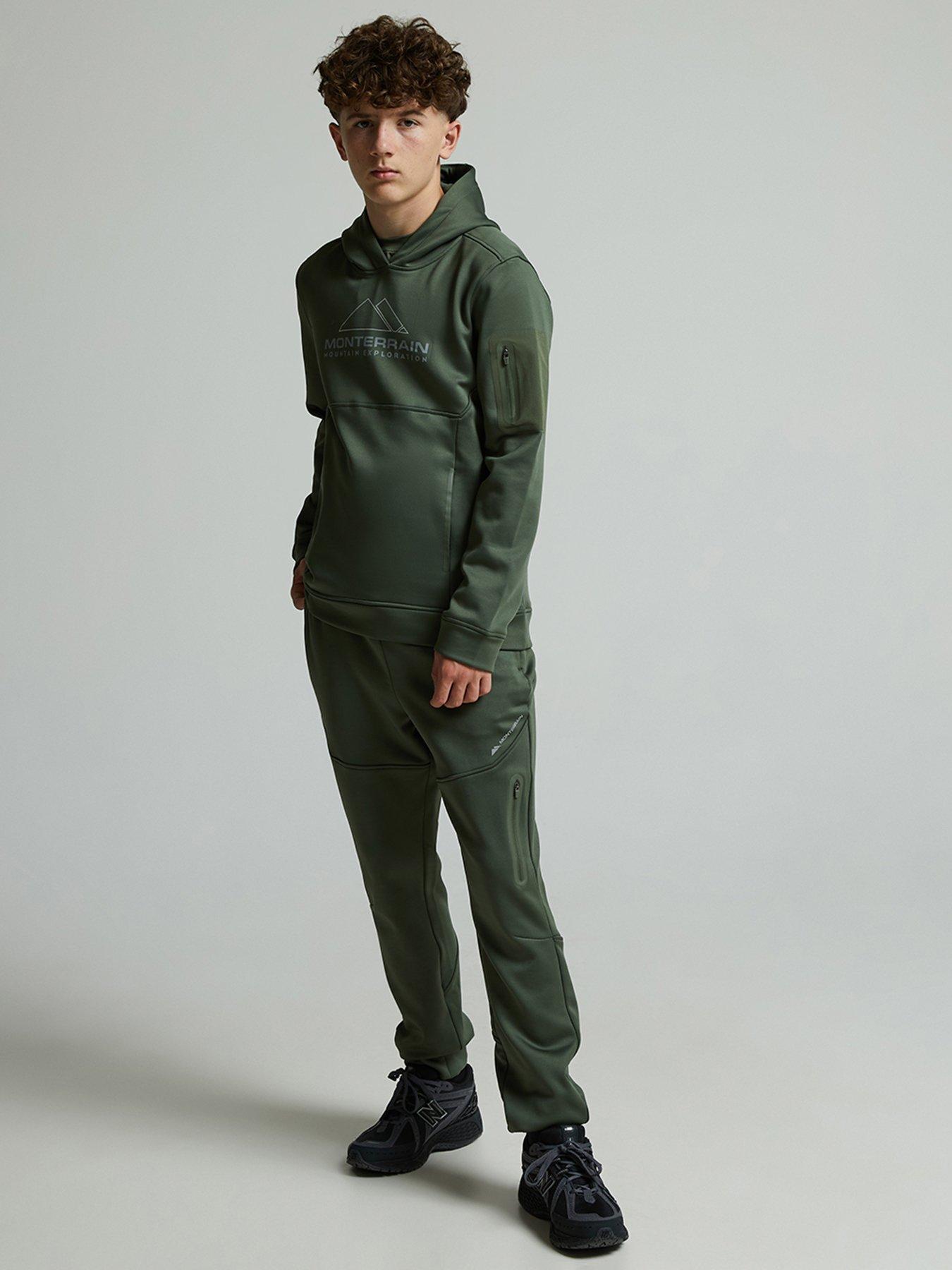 Image 3 of 6 of Monterrain Boys Swift Jogger - Beetle