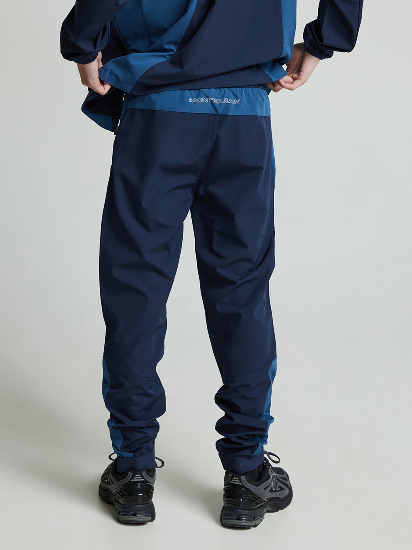 Image 2 of 6 of Monterrain Boys Deflect 20 Woven Running Pants - Iris Black / Ensign Blue