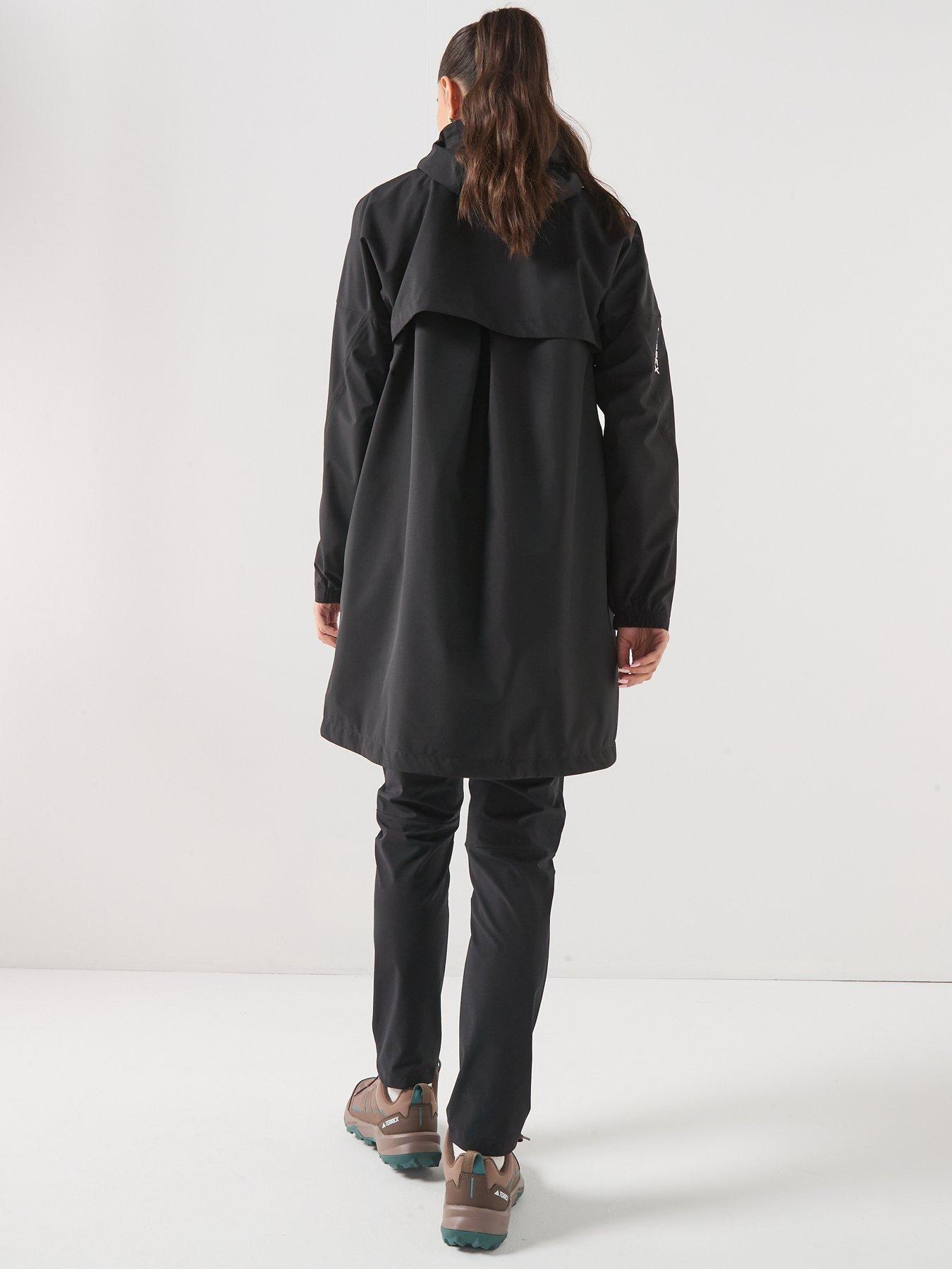Image 2 of 6 of adidas Terrex Womens Mountain 2L Rain Parka - Black