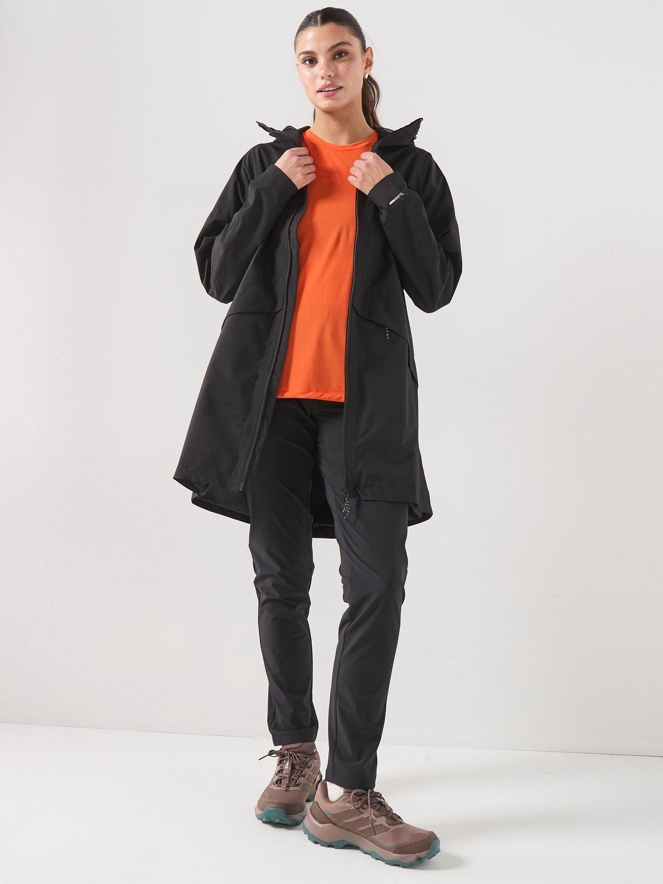 Image 3 of 6 of adidas Terrex Womens Mountain 2L Rain Parka - Black