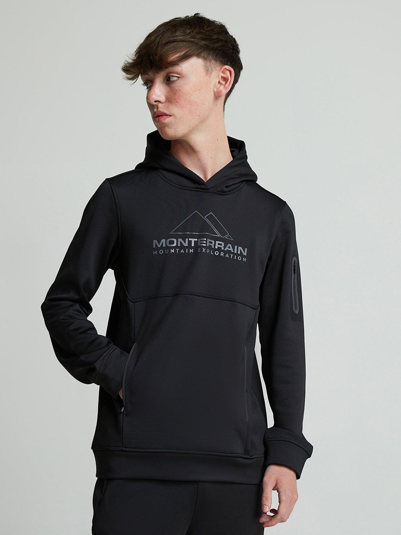 Monterrain Boys Swift Oth Hoodie - Jet Black