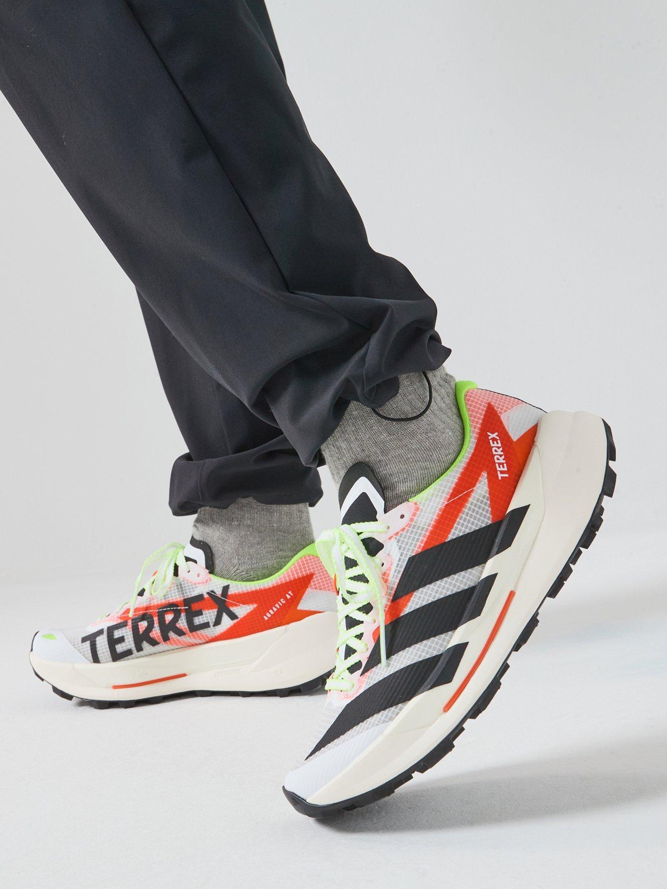 Adidas Terrex Mens Trail Running Agravic Tt Trainers - White