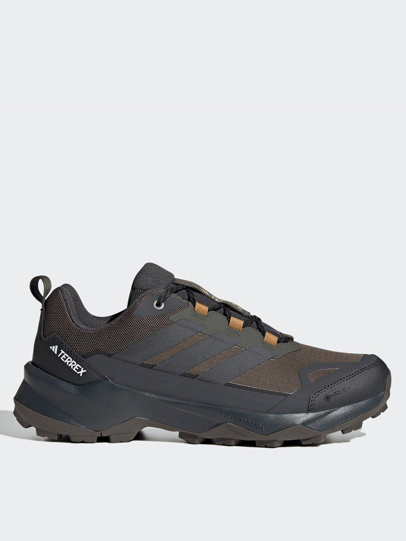 adidas Terrex: Mens Skychaser Ax5 Goretex Hiking Shoes - Khaki