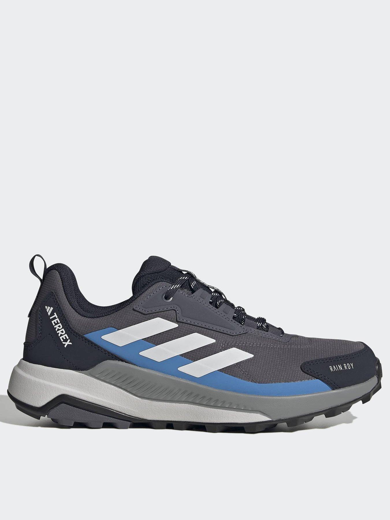 adidas Terrex Mens Anylander Rain Ready Hiking Shoes - Blue | Very