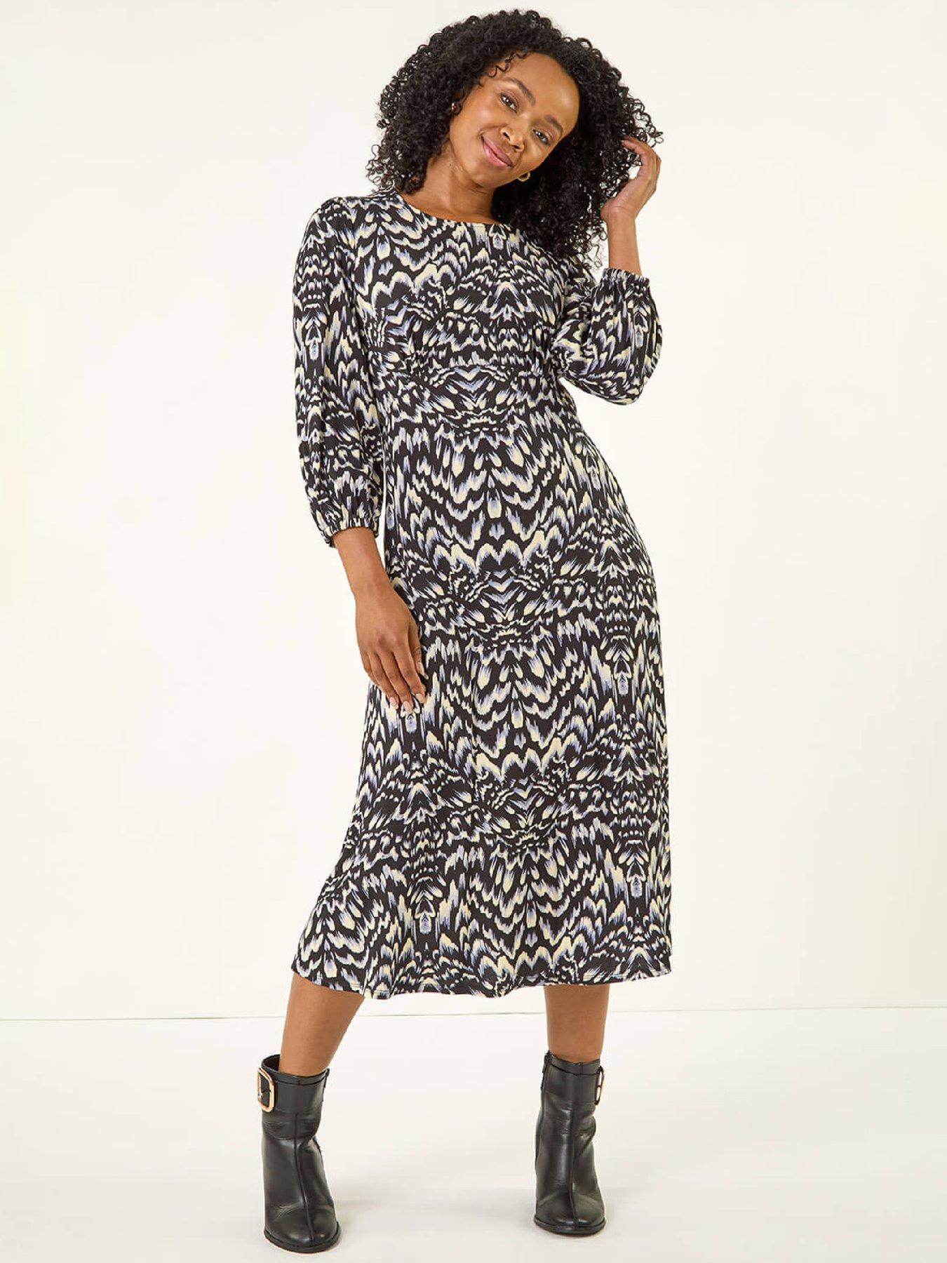 princess polly baby blue dress My Favorite Black Midi Dress For Winter Time