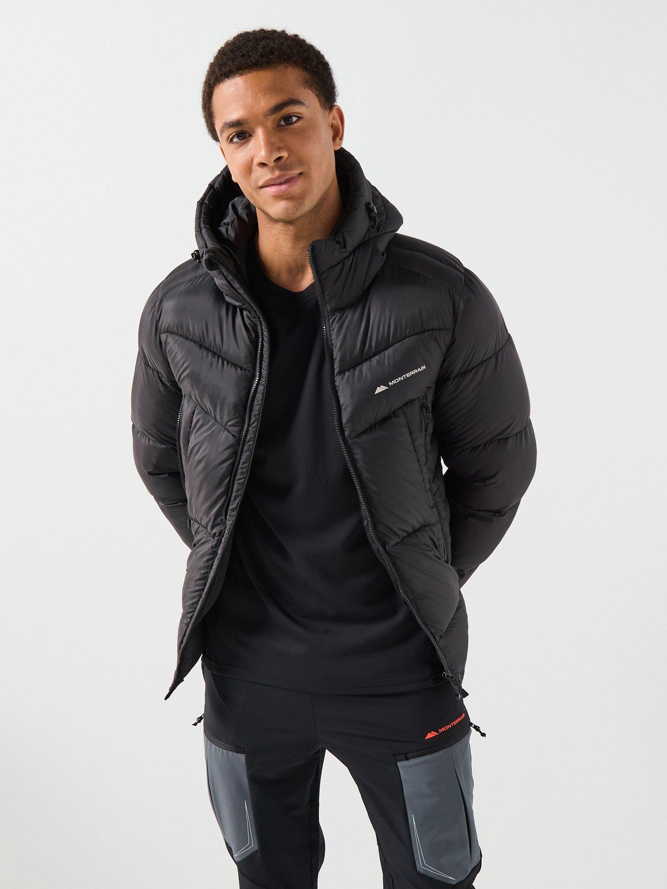 Monterrain Mens Blanc 2.0 Puffer Jacket - Jet - Black