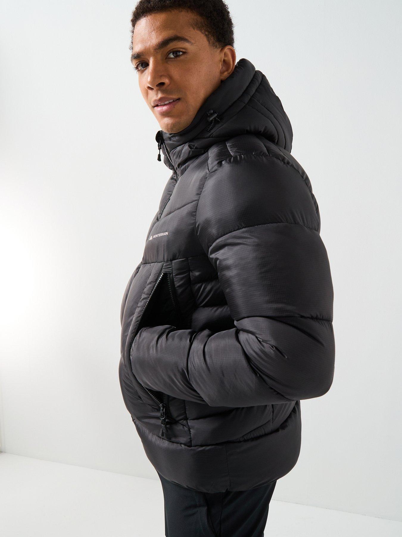 Image 4 of 6 of Monterrain Mens Blanc 2.0 Puffer Jacket - Jet - Black
