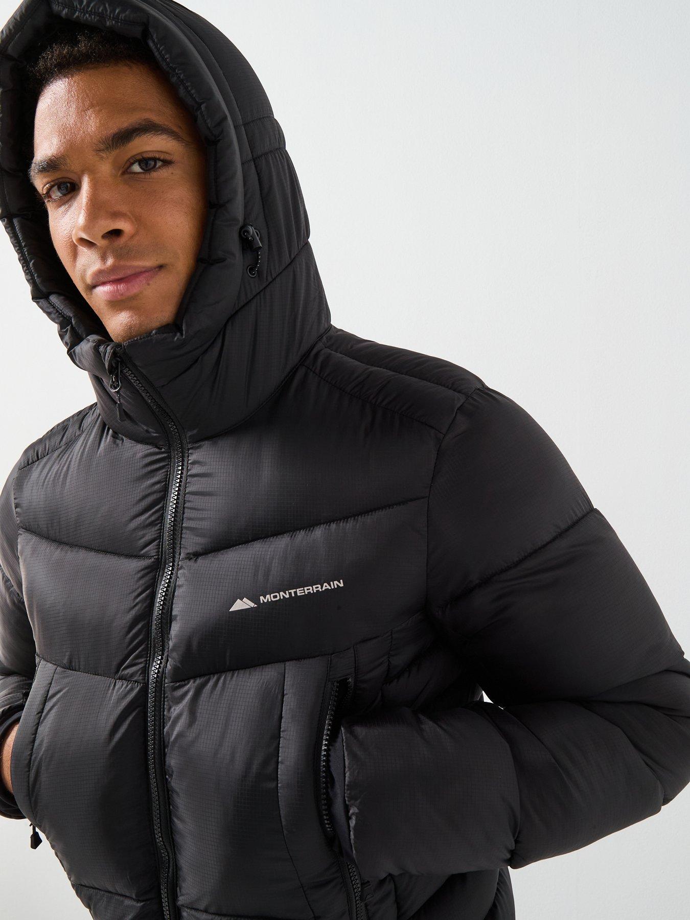 Image 5 of 6 of Monterrain Mens Blanc 2.0 Puffer Jacket - Jet - Black
