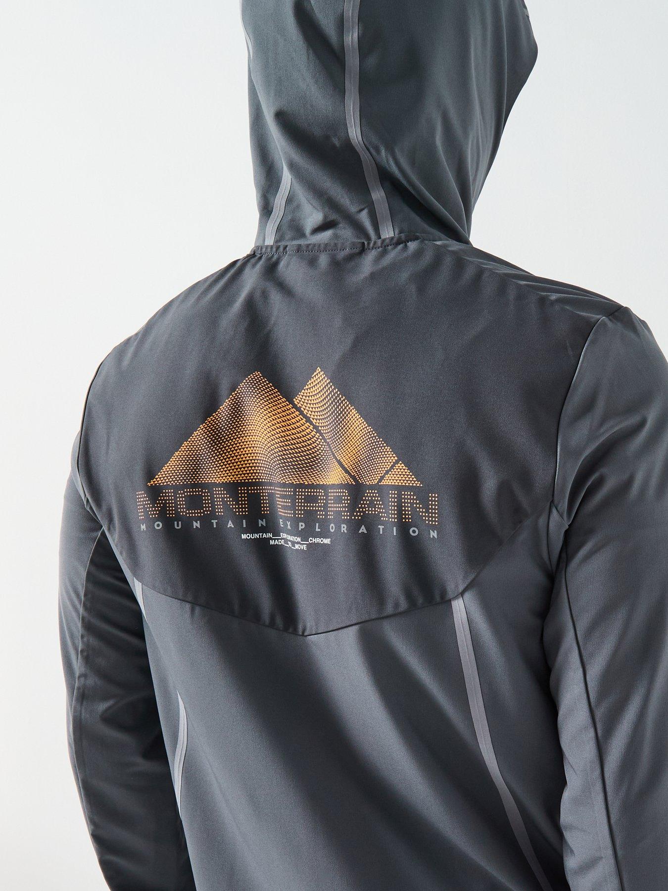 Image 2 of 6 of Monterrain Mens Defence Windrunner - Grey