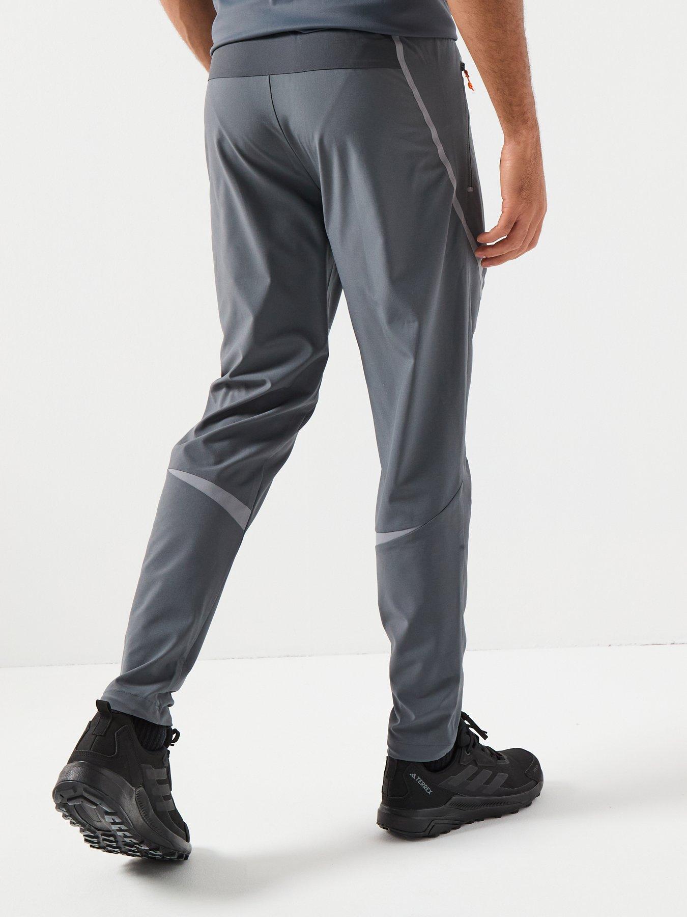 Image 2 of 6 of Monterrain Mens Defence Woven Running Pant - Iron Gate / Asphalt / Night Owl / Orange Pop