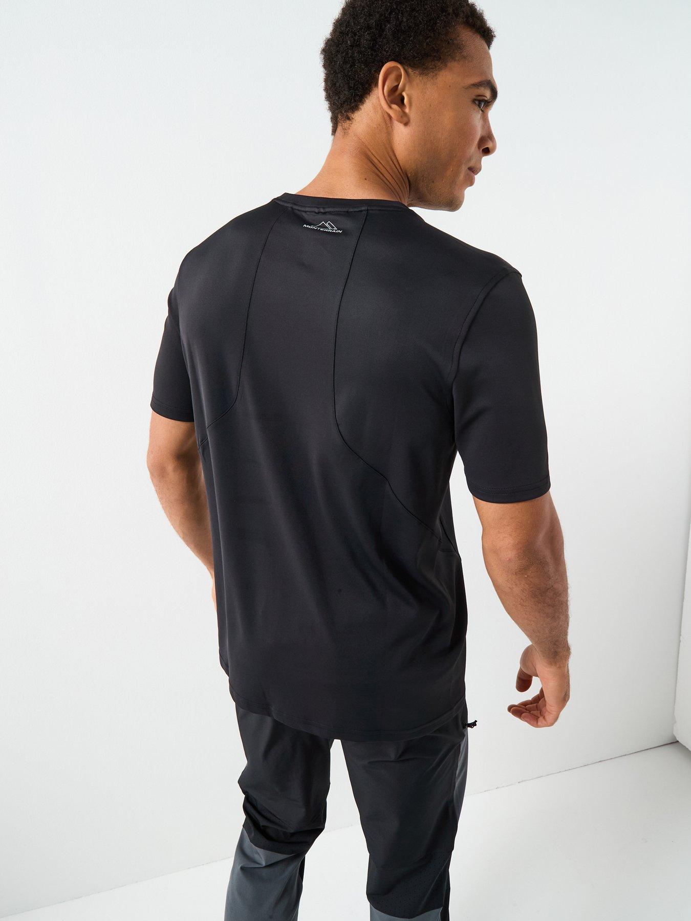 Monterrain Mens Form T-Shirt - Black | Very