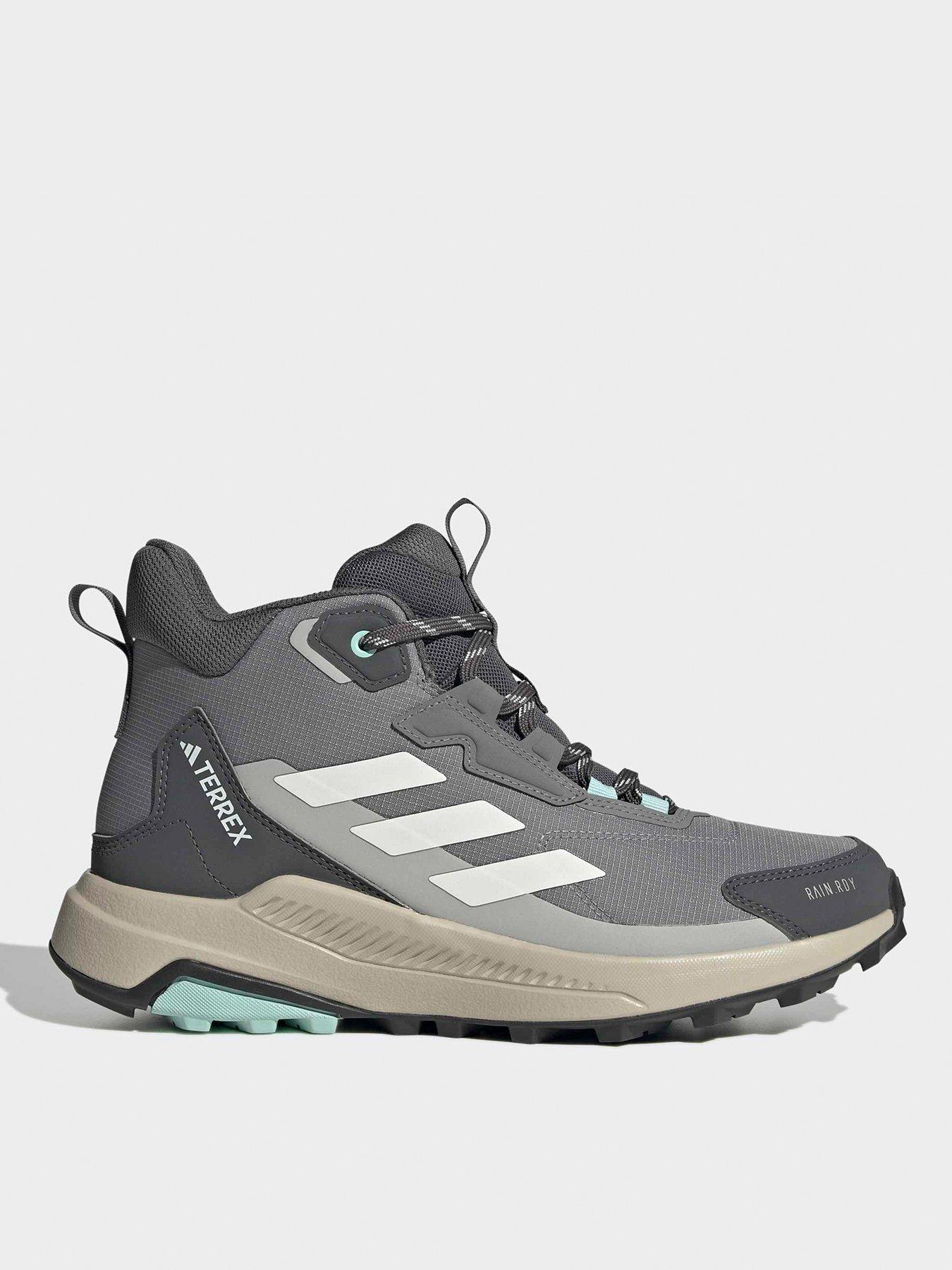 adidas Terrex Womens Anylander Rain Ready Hiking Boots - Grey