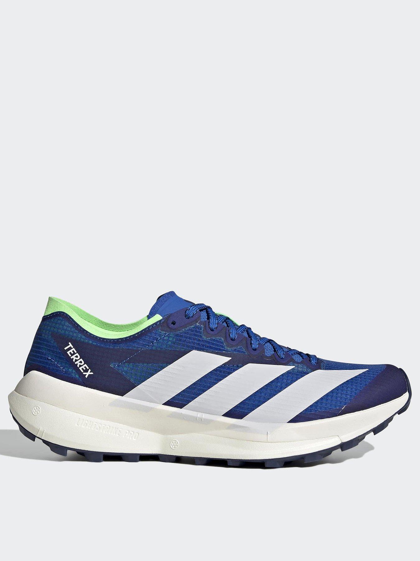 adidas Terrex: Mens Trail Running Agravic Speed 2 Trainers - Blue