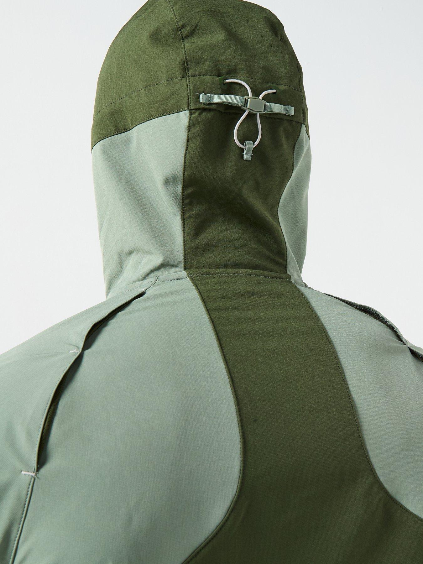 Image 6 of 6 of Monterrain Mens Vault Woven Hoodie - Green