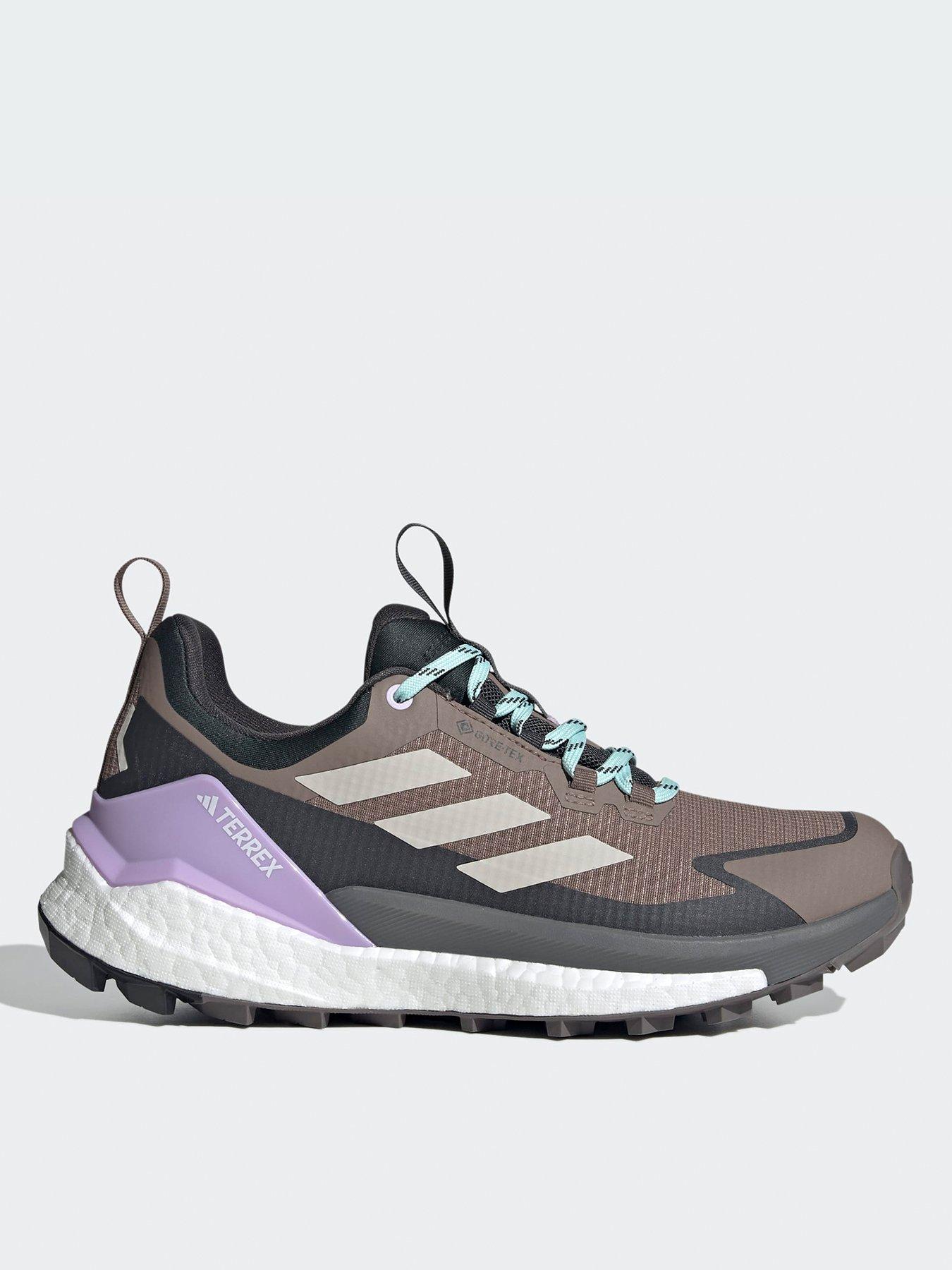 adidas Terrex Womens Free Hiker 2 Goretex Hiking Shoes - Brown